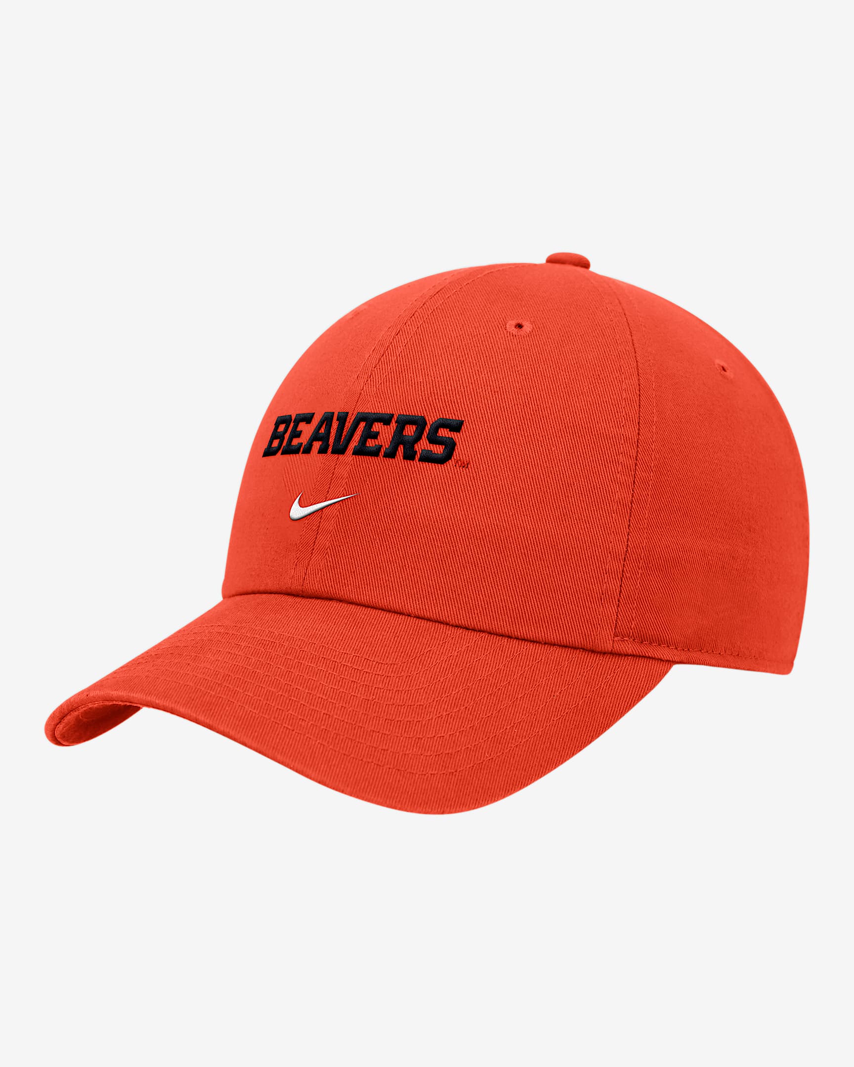 Oregon State Club Nike Unstructured College Cap - Team Orange