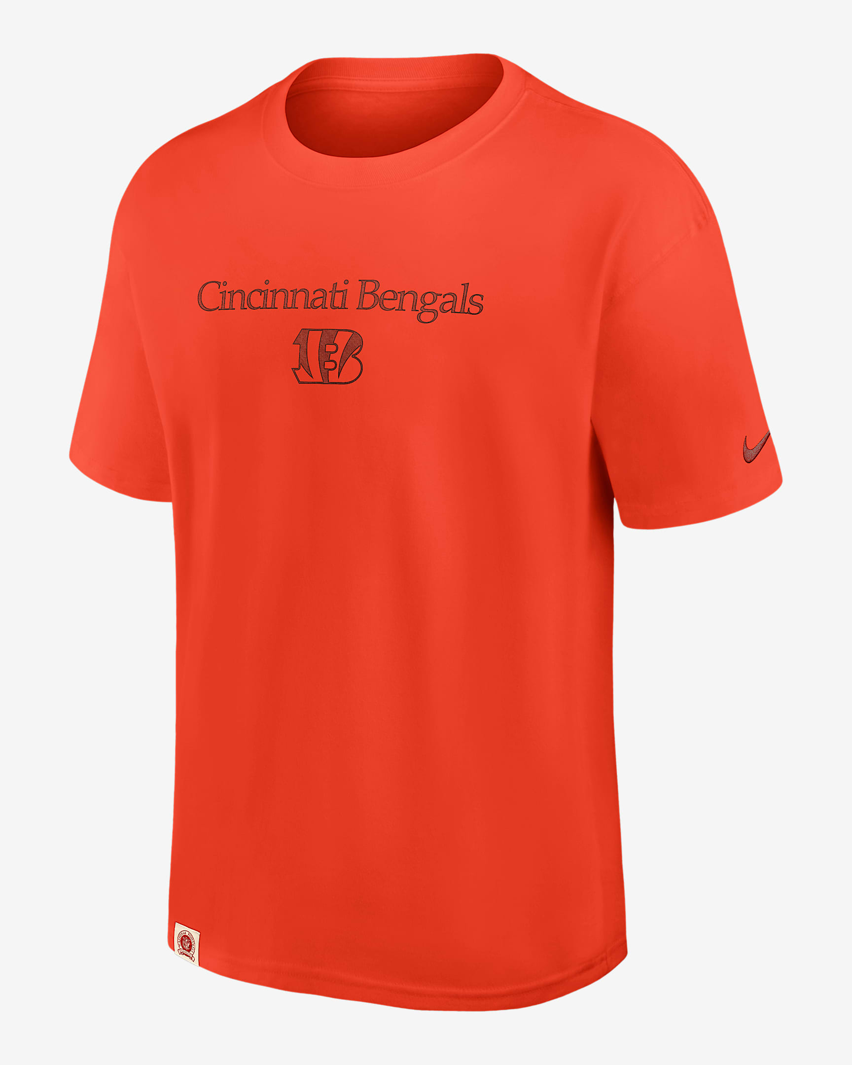 Cincinnati Bengals Glory Max90 Men's Nike NFL T-Shirt - Team Orange