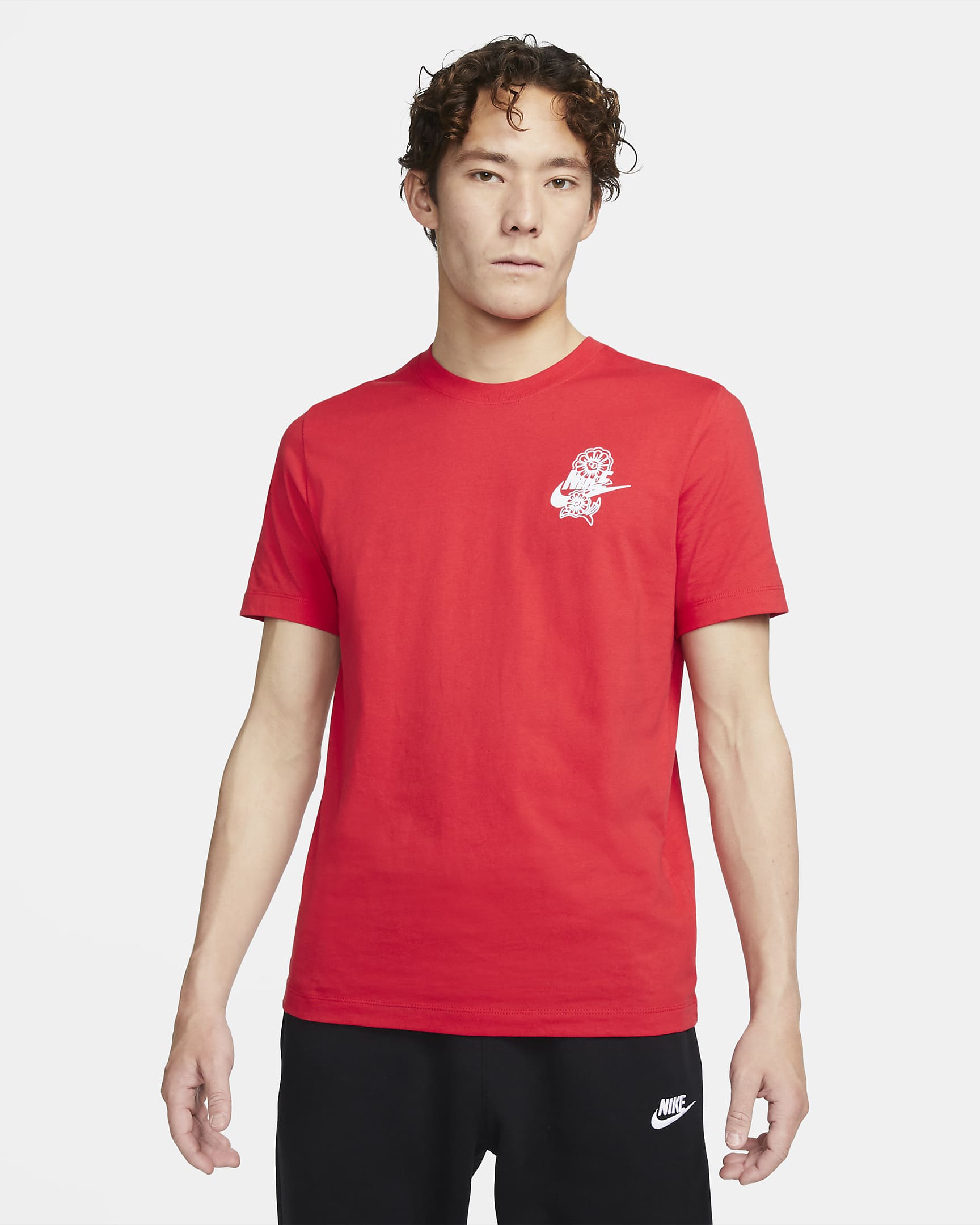 Nike Sportswear Men's T-Shirt - University Red