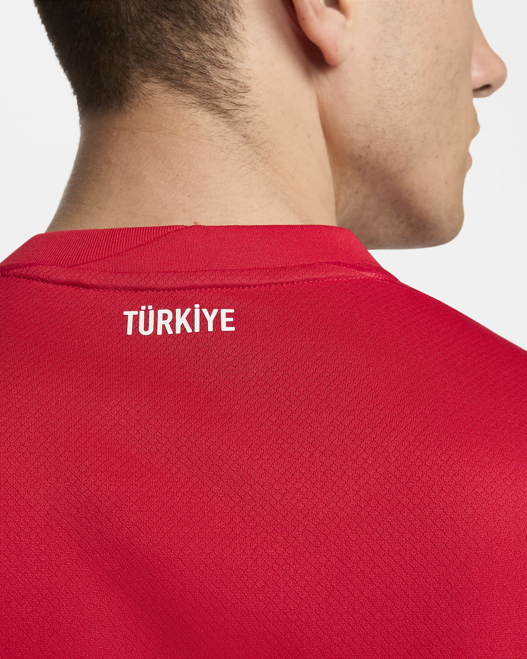 Tyrkiet 2024/25 Stadium Away Nike Dri-FIT Replica-fodboldtrøje til mænd - Sport Red/Sport Red/hvid