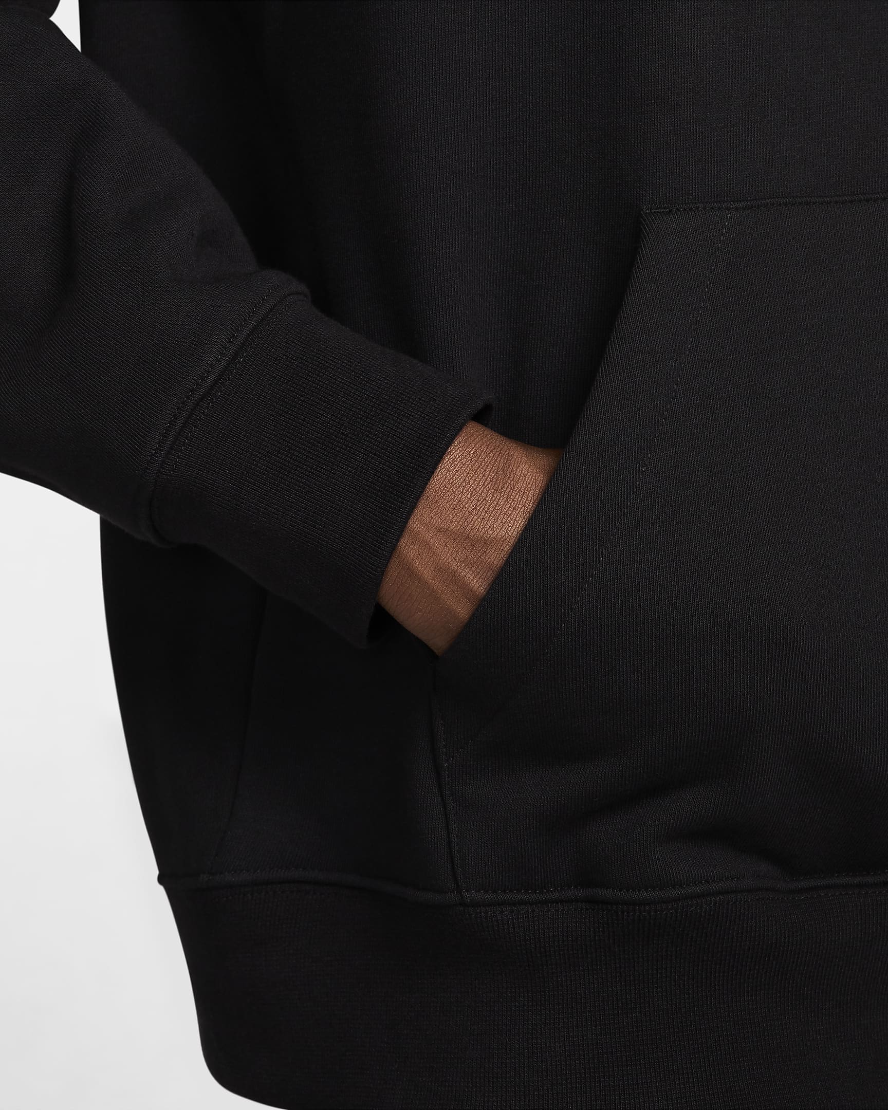 Sweat à capuche en tissu Fleece NOCTA x L'ART pour homme - Noir