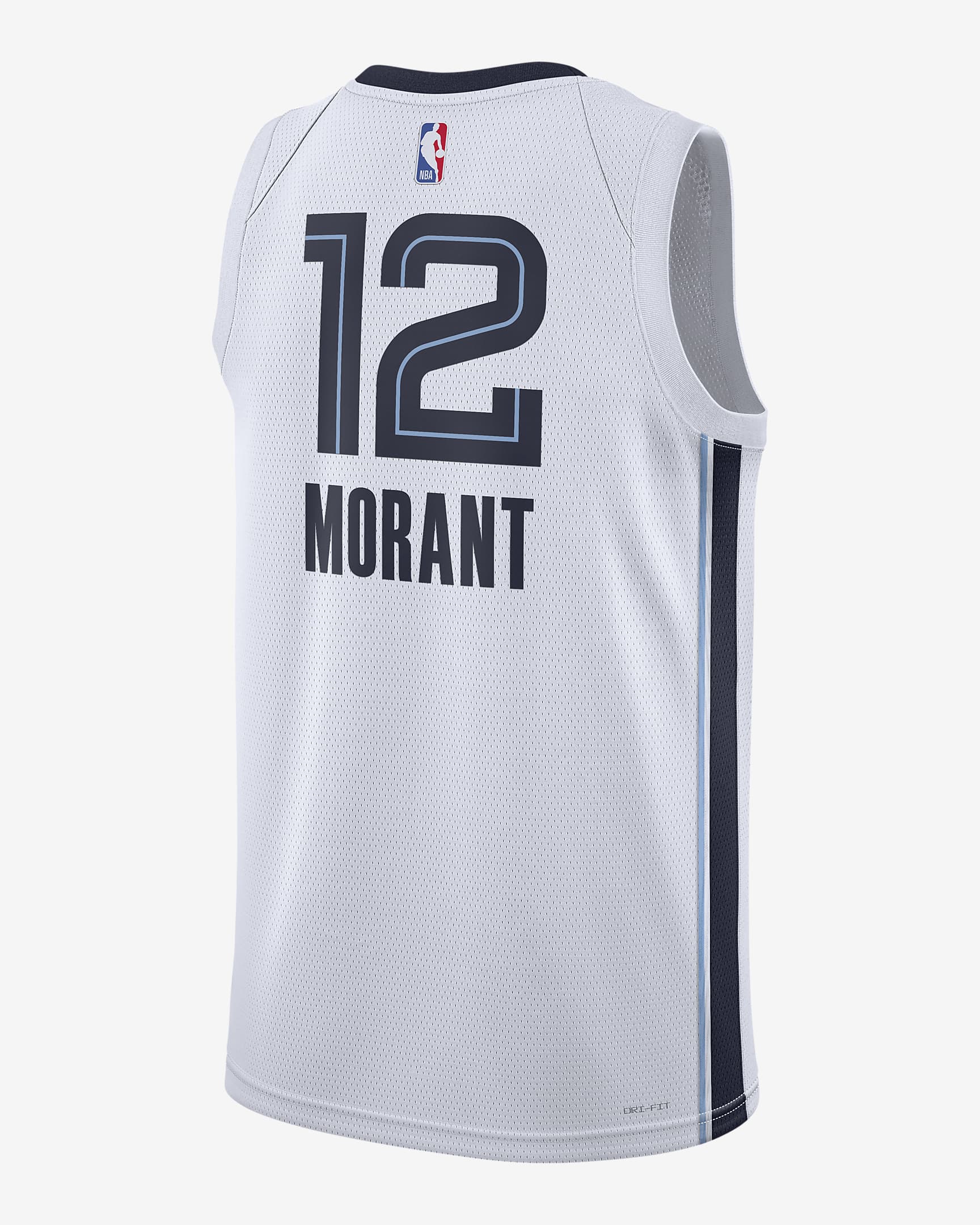 Maglia Memphis Grizzlies Association Edition 2022/23 Swingman Nike Dri-FIT NBA – Uomo - Bianco