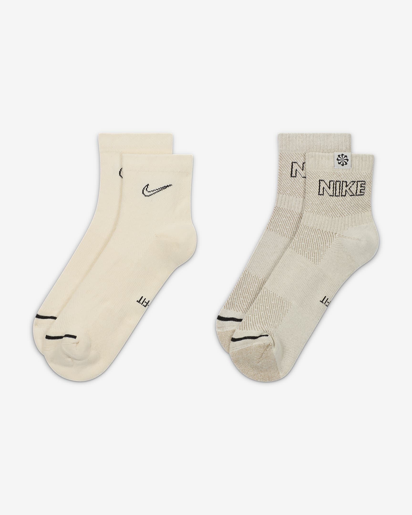 Nike Everyday Performance Ankle Socks (2 Pairs). Nike VN