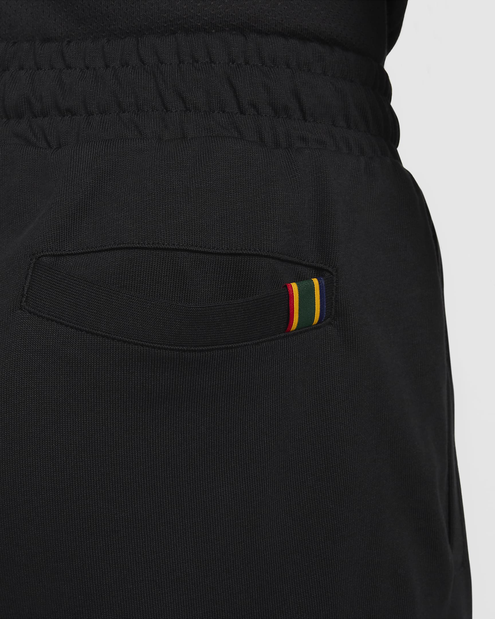 NikeCourt Heritage Tennisshorts voor heren (15 cm) - Zwart/Wit/Flat Pewter