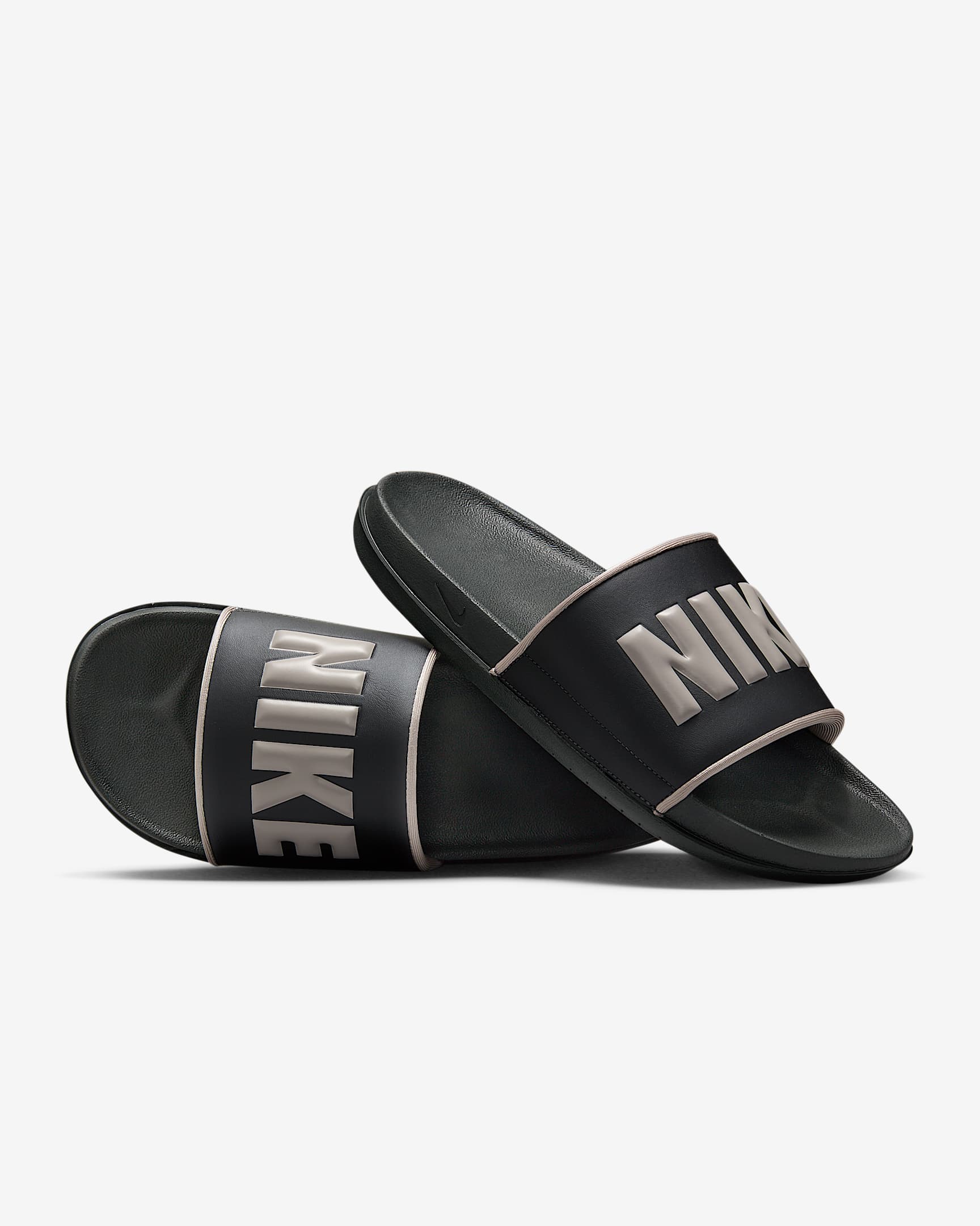 Nike Offcourt Men's Slides - Dark Smoke Grey/Dark Smoke Grey/College Grey