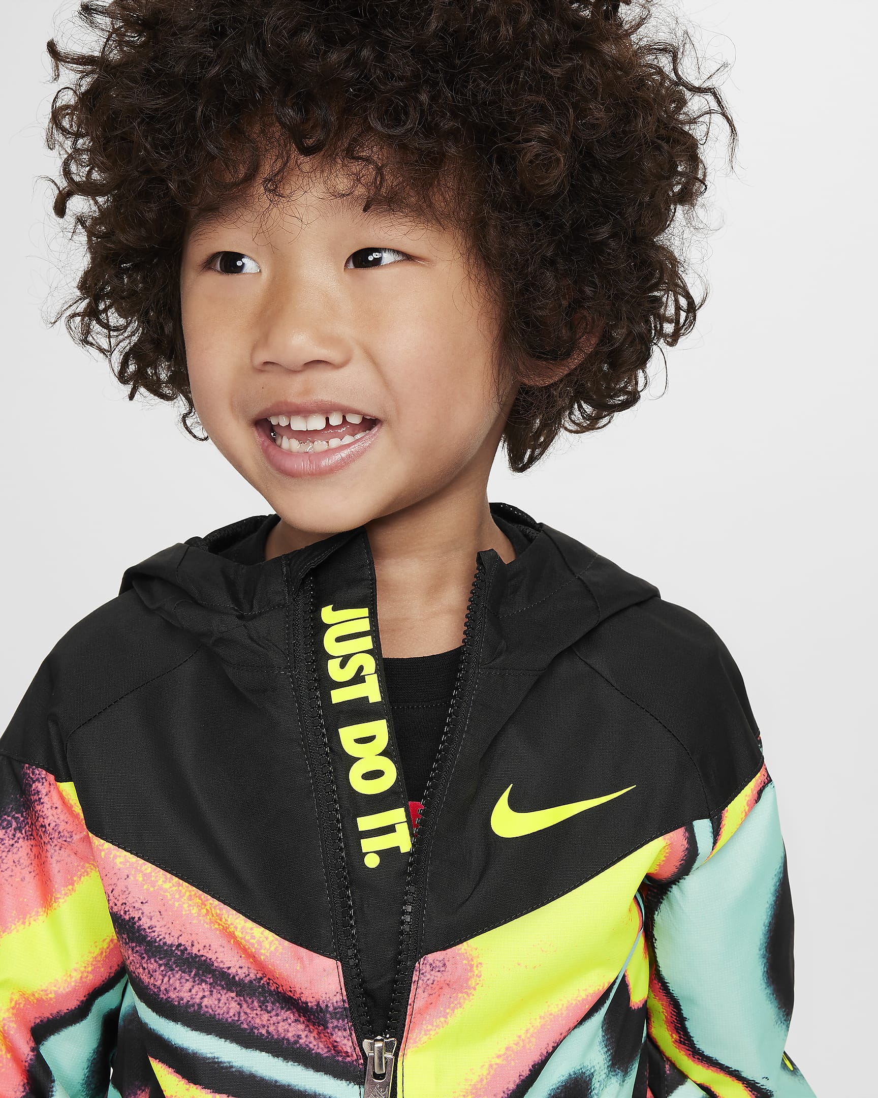 Nike Sportswear Maximum Volume Little Kids' Windrunner - Hot Punch