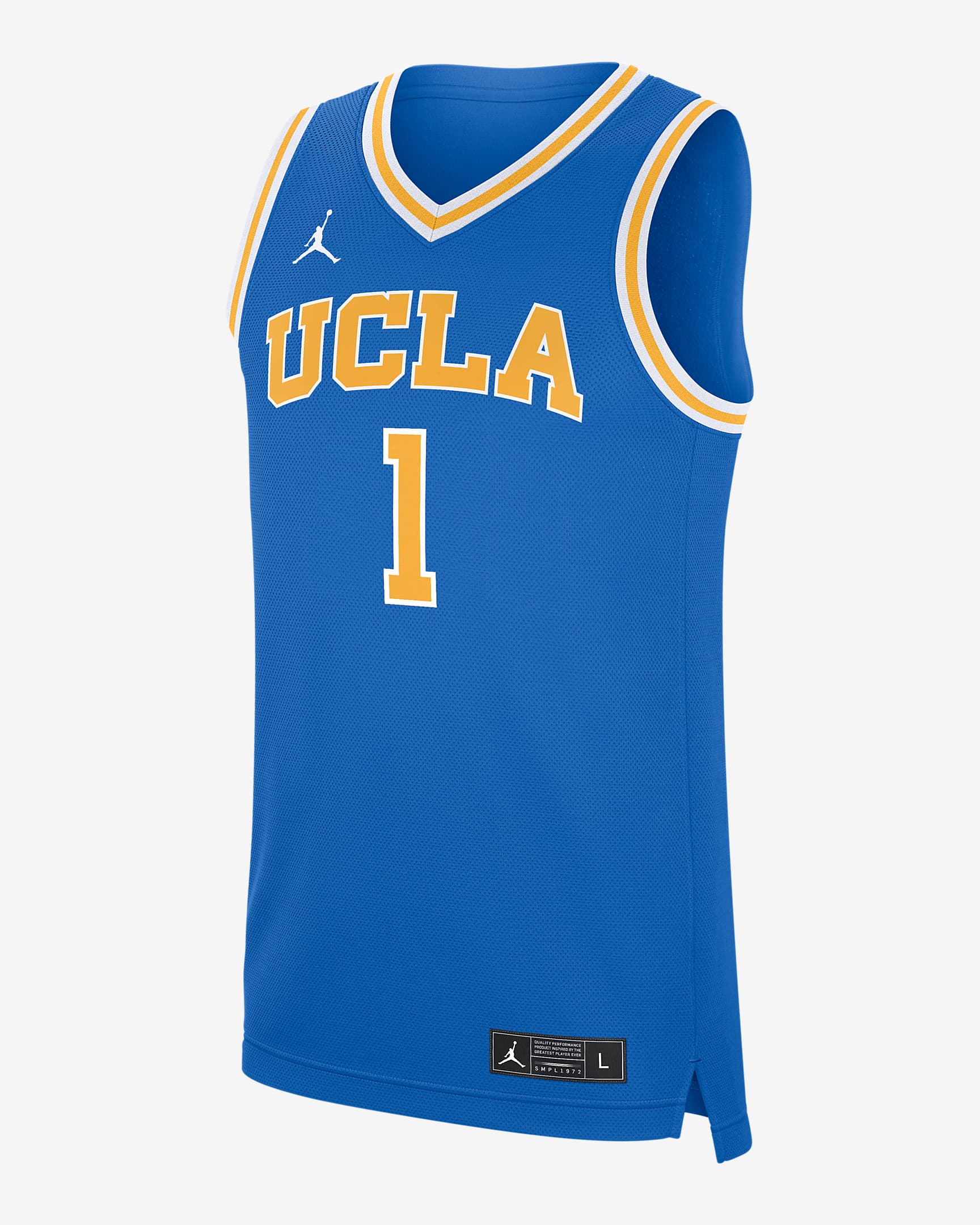 UCLA Bruins Replica Men's Jordan Brand College Basketball Jersey.