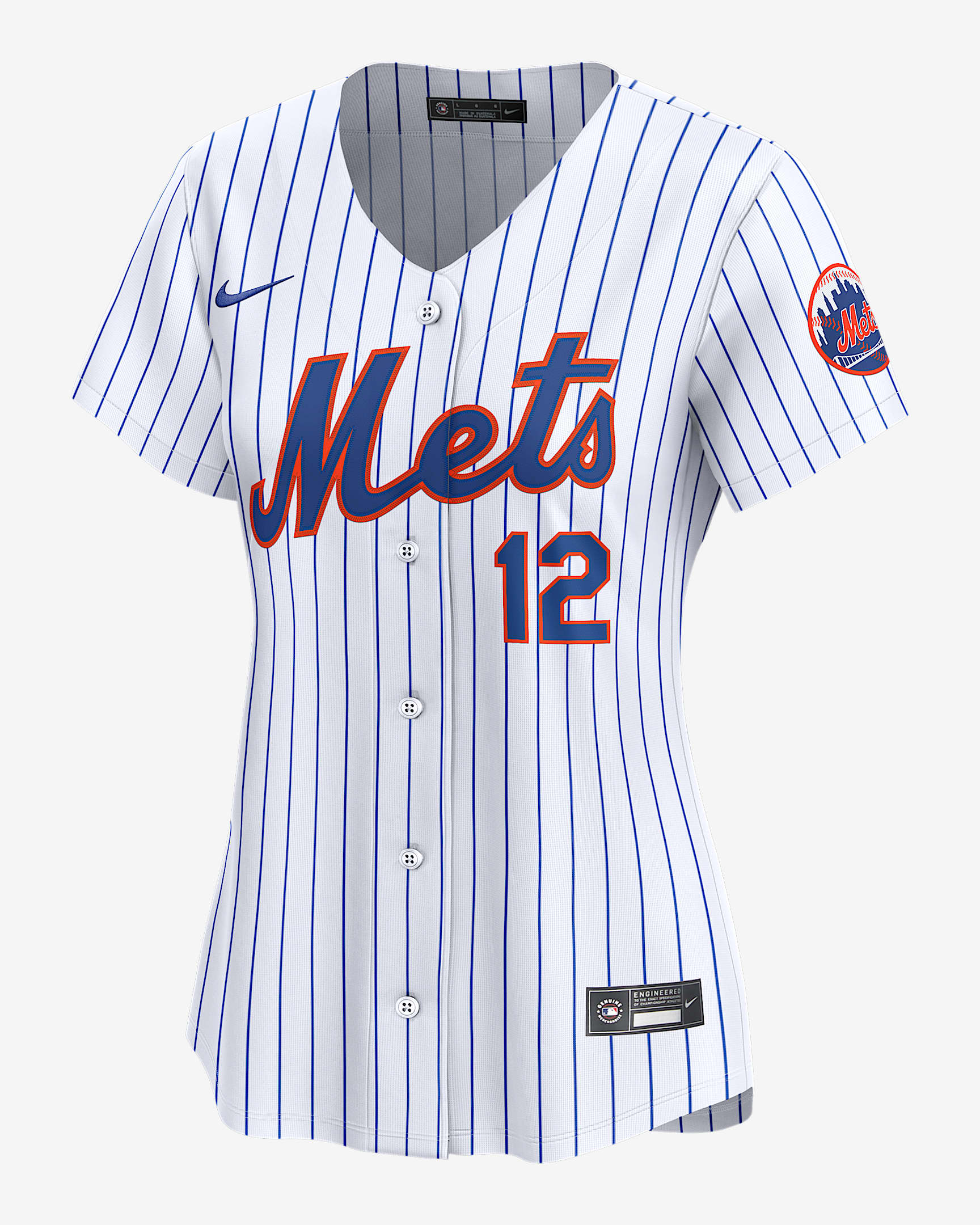 Francisco Lindor New York Mets Women's Nike DriFIT ADV MLB Limited