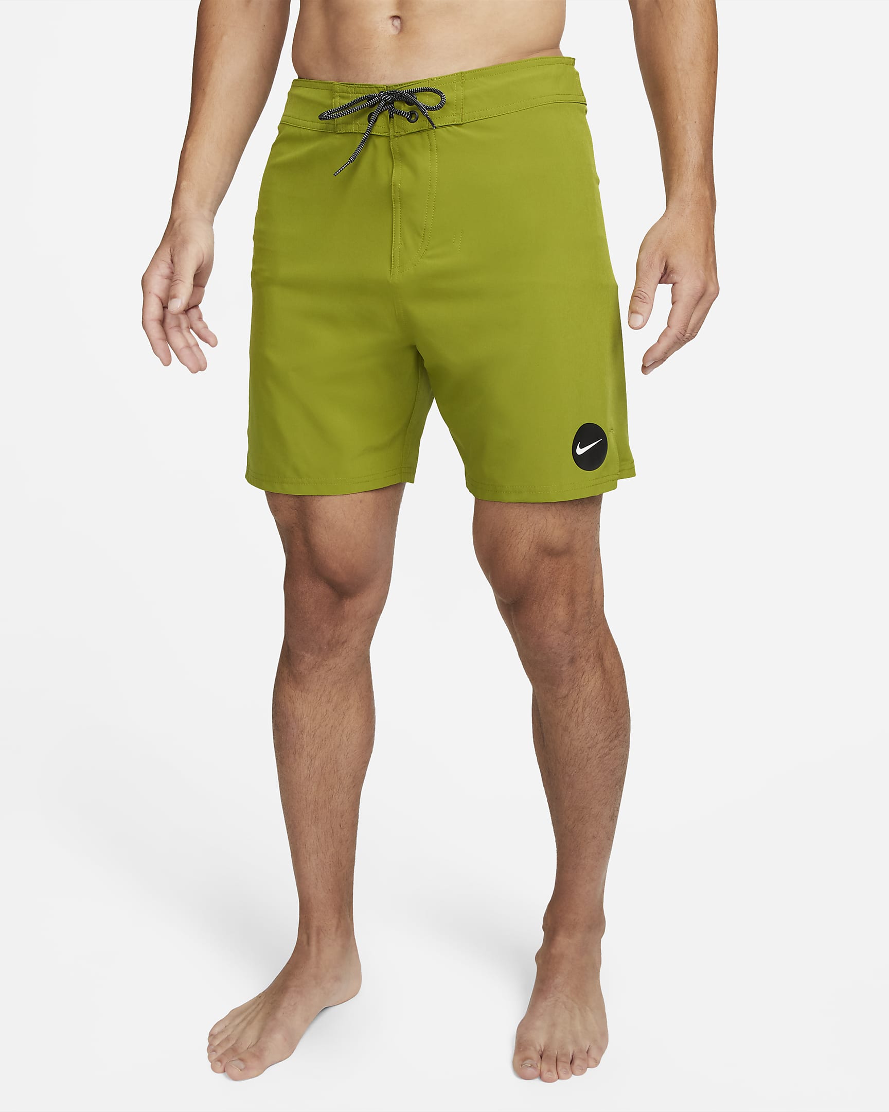 Traje de baño tipo short de playa de 18 cm para hombre Nike Essential - Musgo