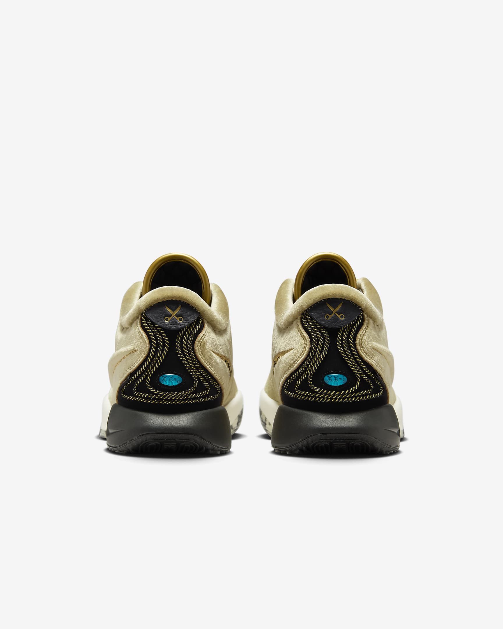 Scarpa da basket LeBron XXI - Oro metallizzato/Coconut Milk/Aquamarine/Nero