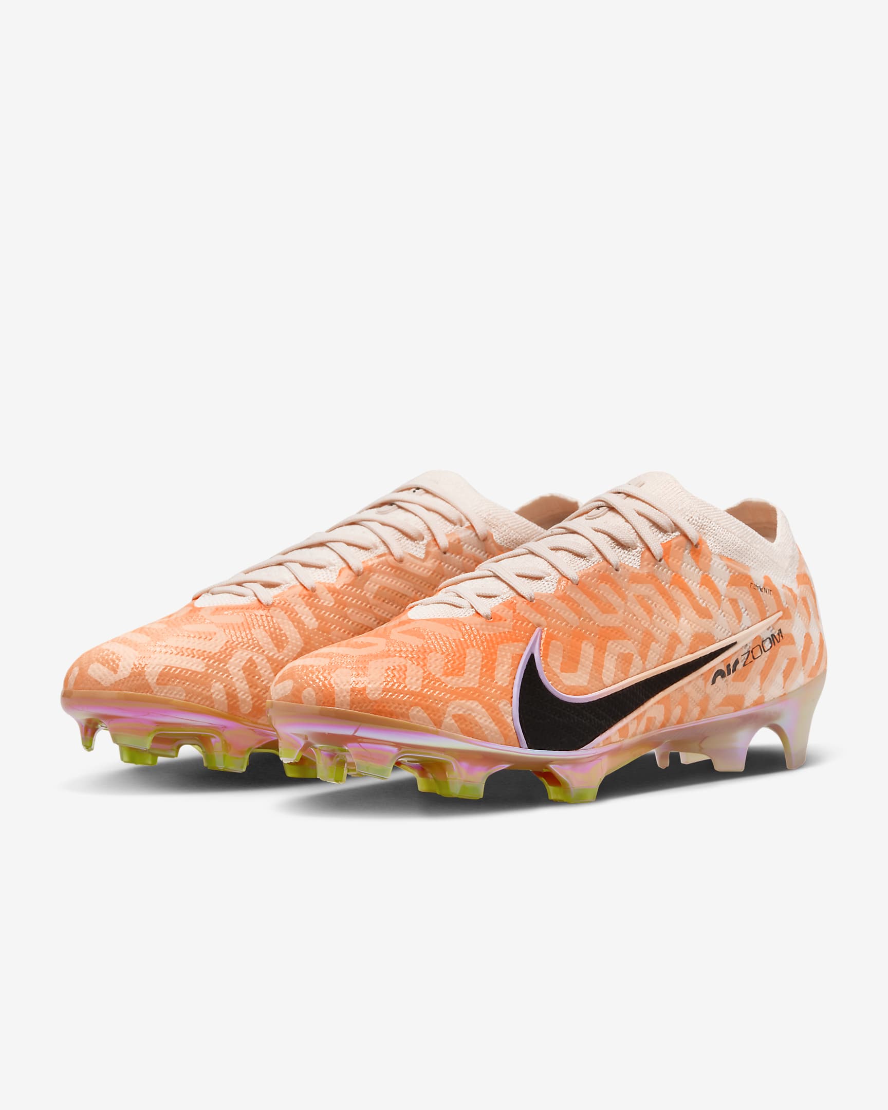 Nike Mercurial Vapor 15 Elite Firm-Ground Low-Top Soccer Cleats - Guava Ice/Black