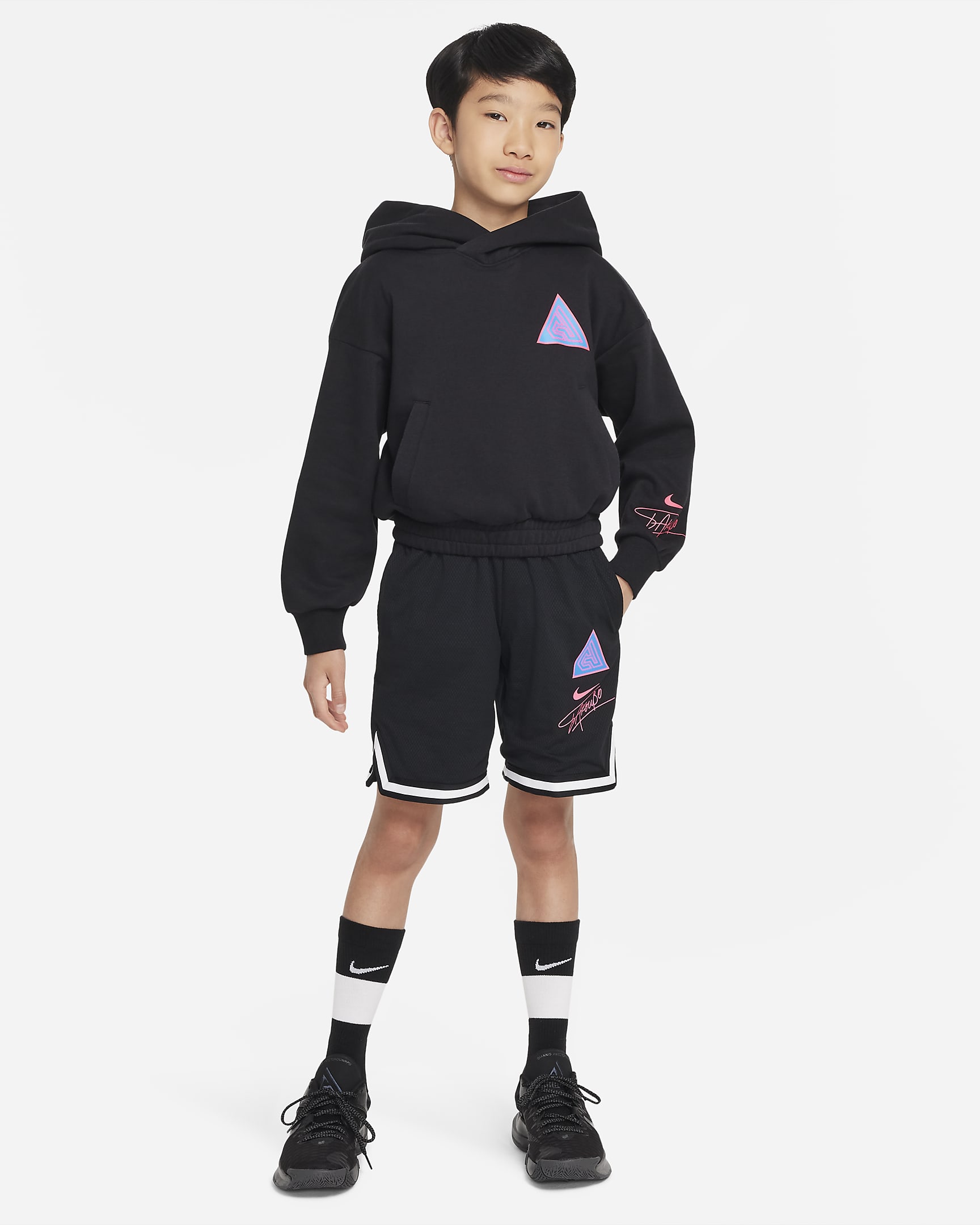 Giannis Older Kids' Basketball Hoodie. Nike IN