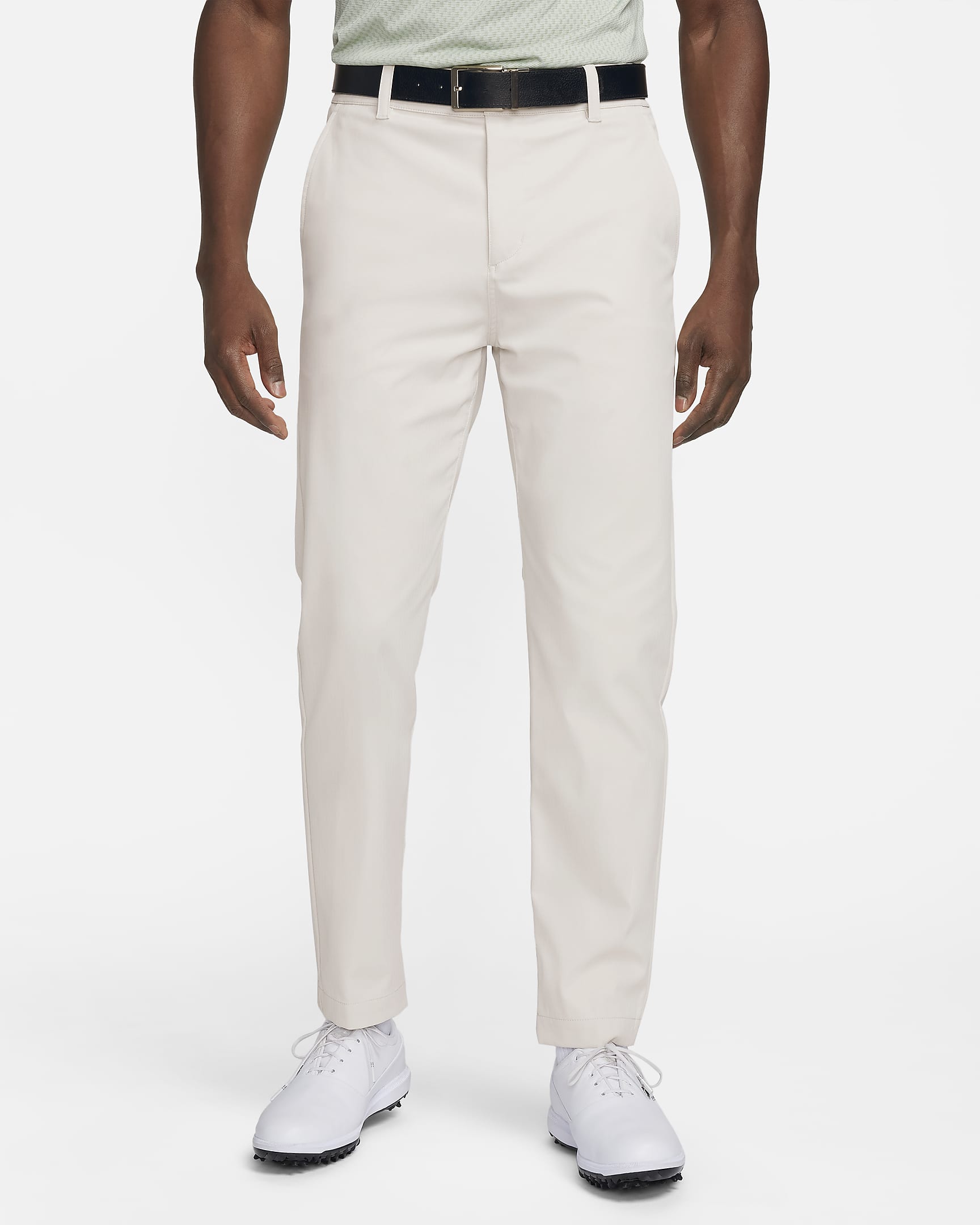 Golfbyxor Nike Tour Repel Chino med slimmad passform för män - Light Bone/Svart