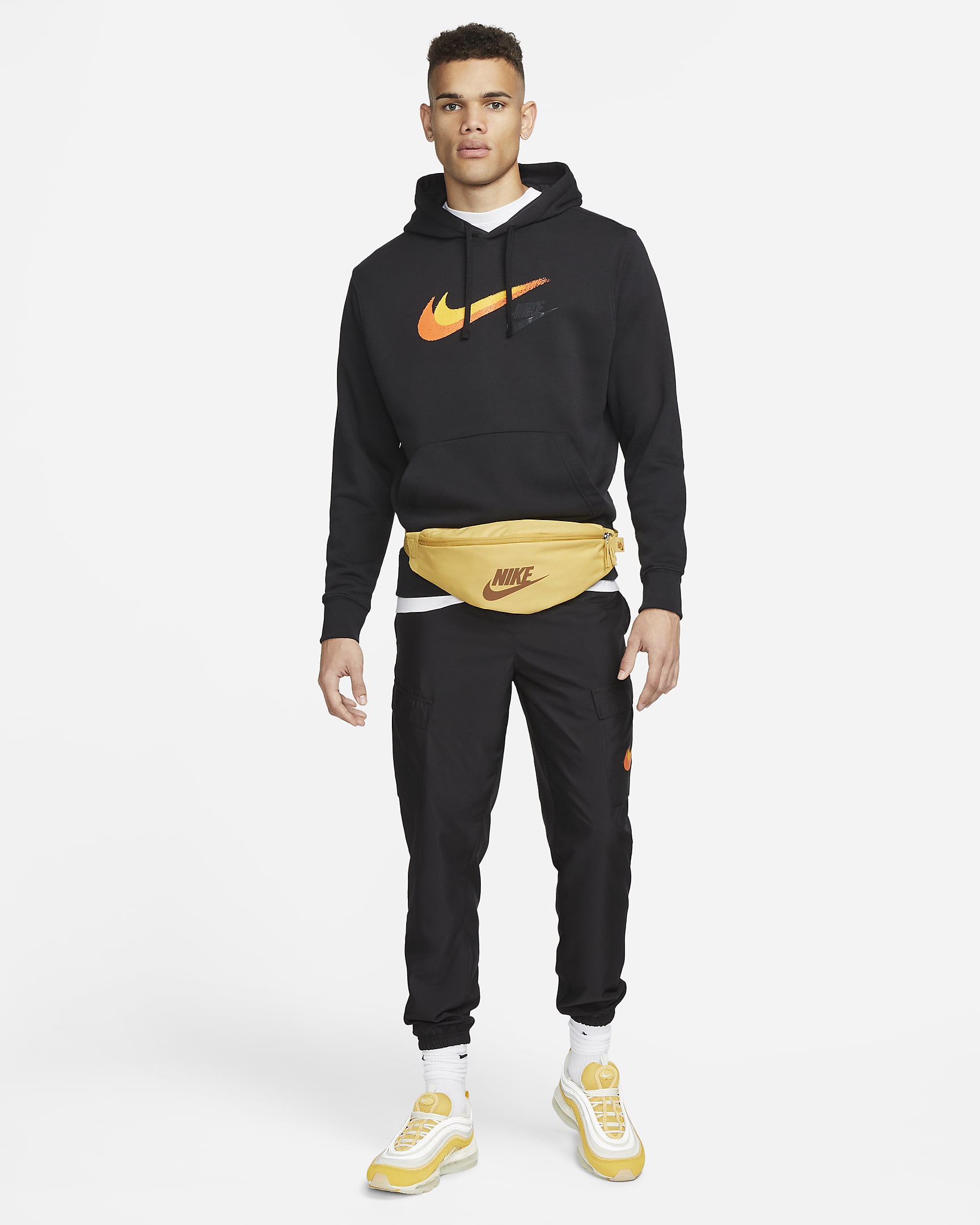 Sweat à capuche Nike Sportswear pour homme - Noir