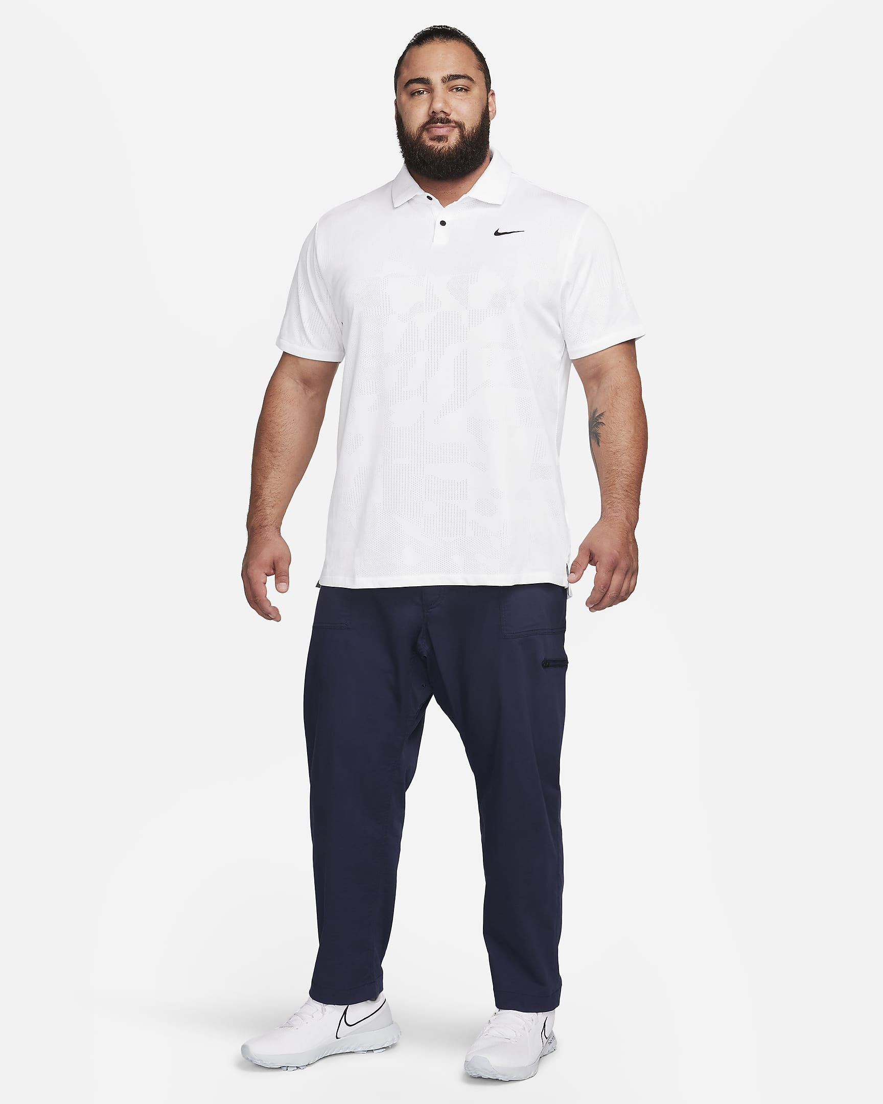 Nike Dri-FIT Tour Men's Jacquard Golf Polo. Nike ZA