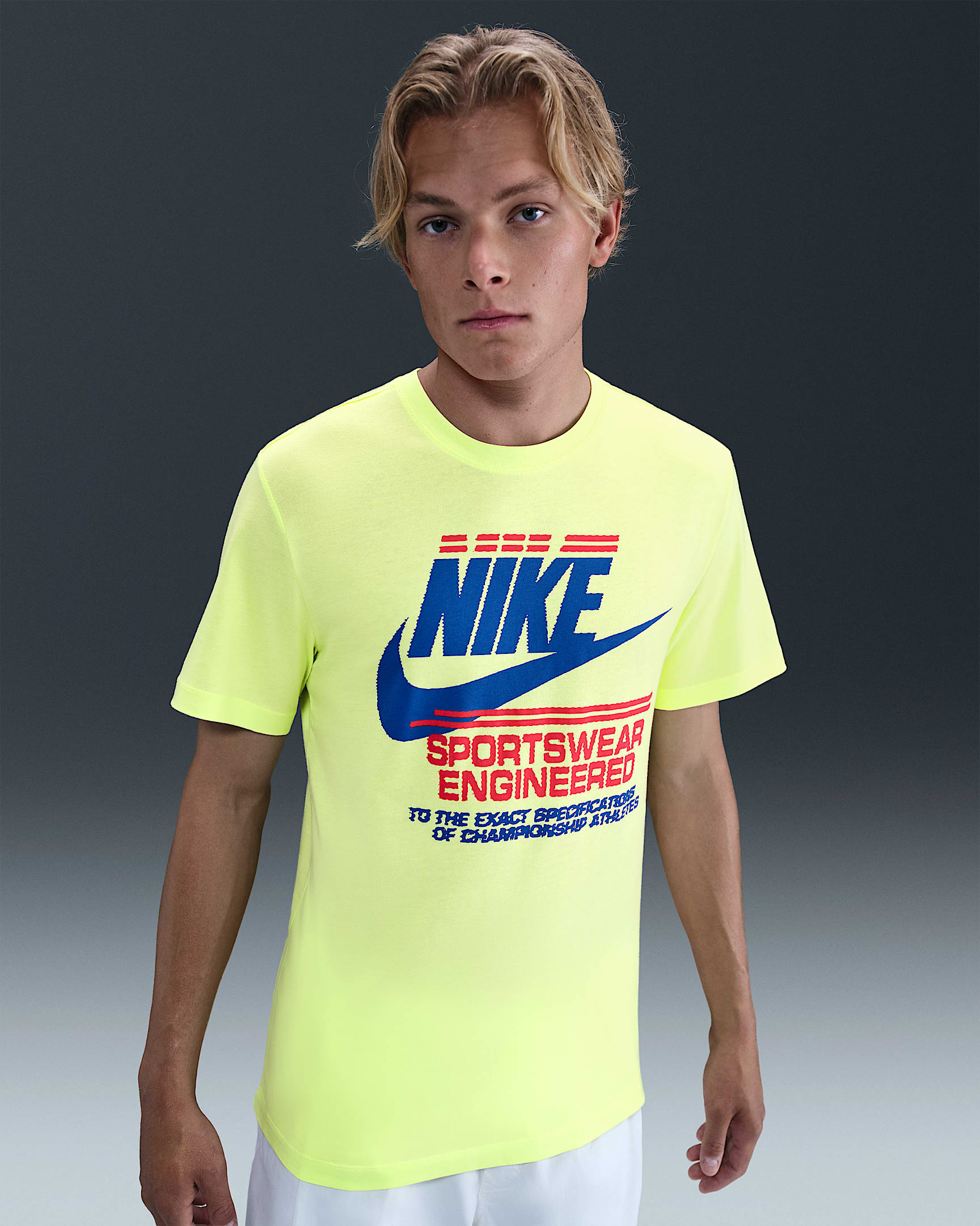 T-shirt Nike Sportswear – Uomo - Light Lemon Twist