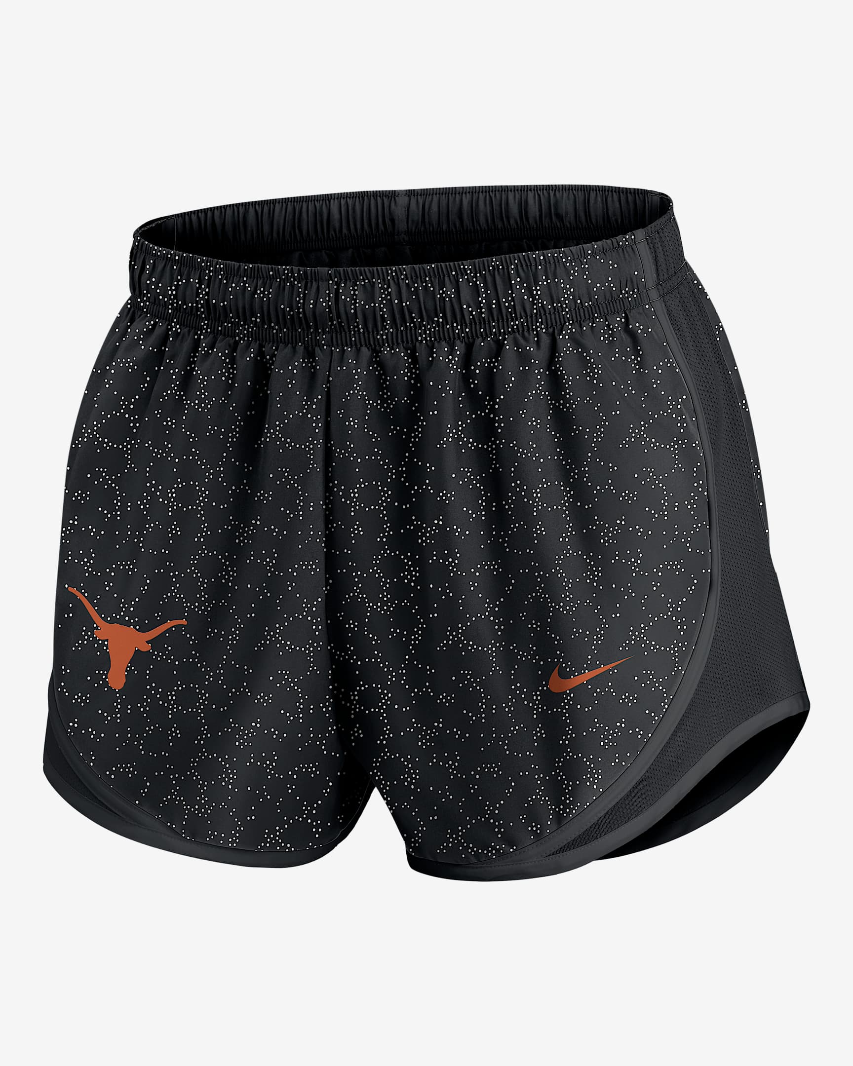 Texas Pattern Tempo Women's Nike College Dri-FIT Shorts - Black