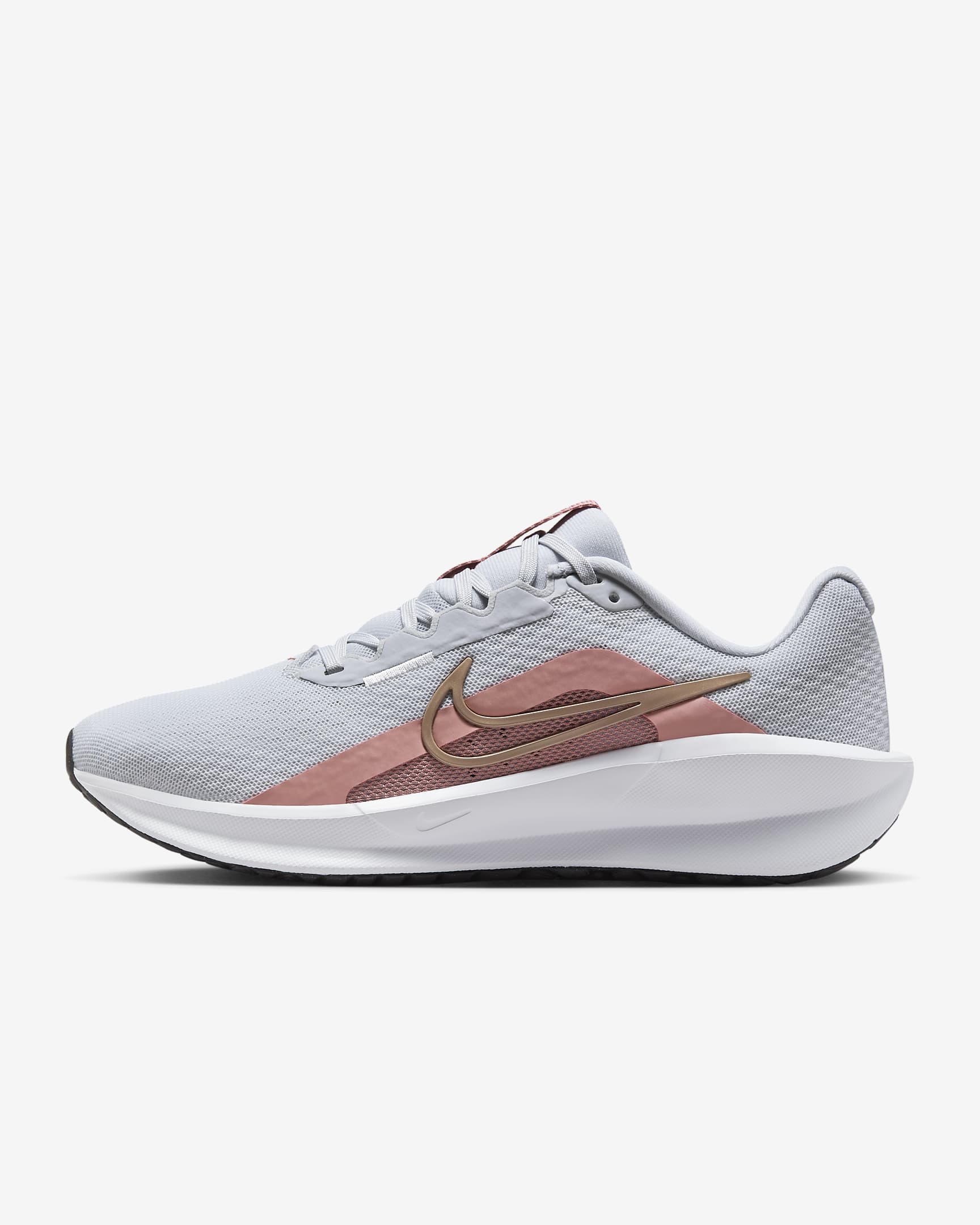 Nike Downshifter 13 女款路跑鞋 - 白色/Reb Stardust/黑色/Metallic Red Bronze