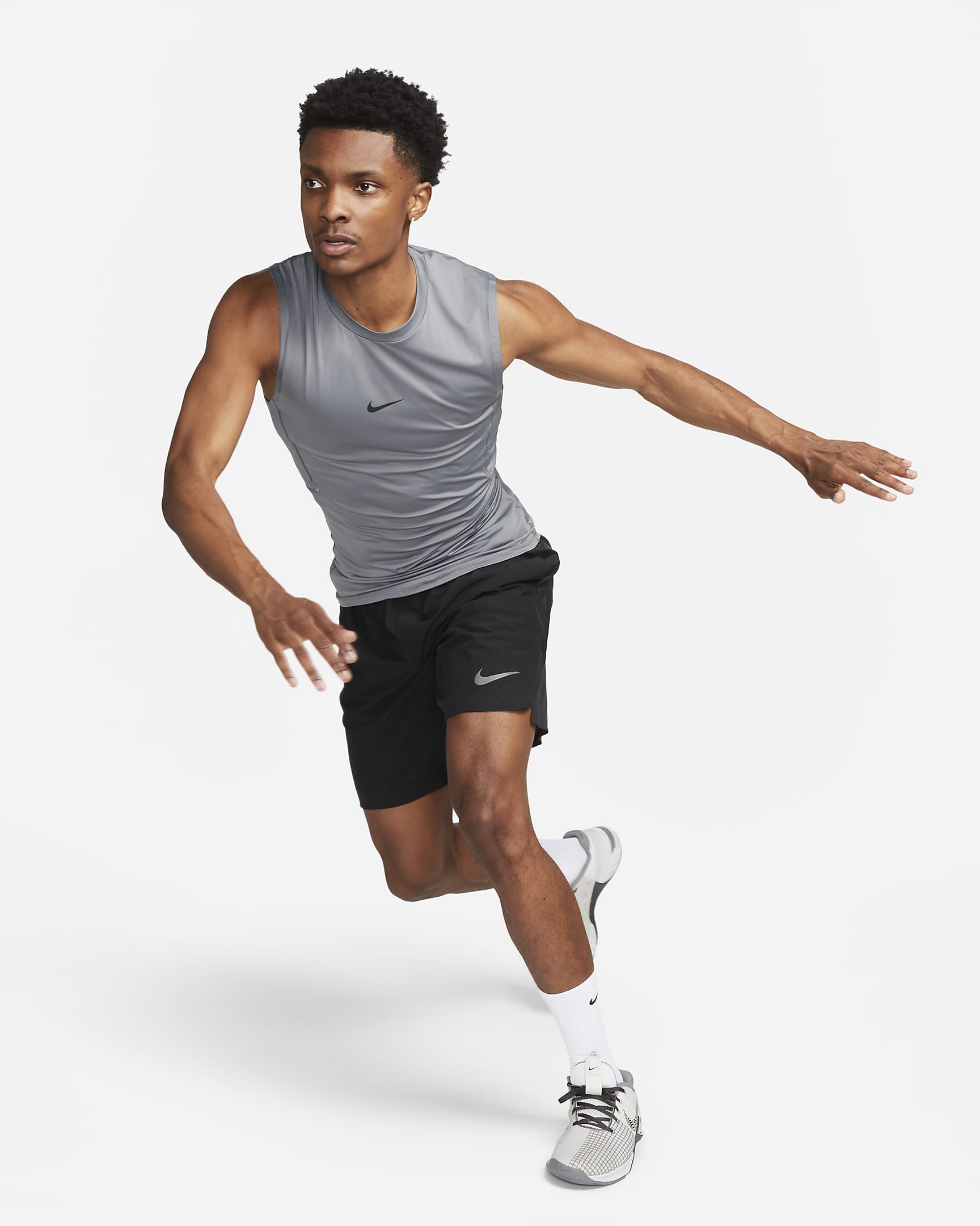 Nike Pro Men's Dri-FIT Tight Sleeveless Fitness Top. Nike.com