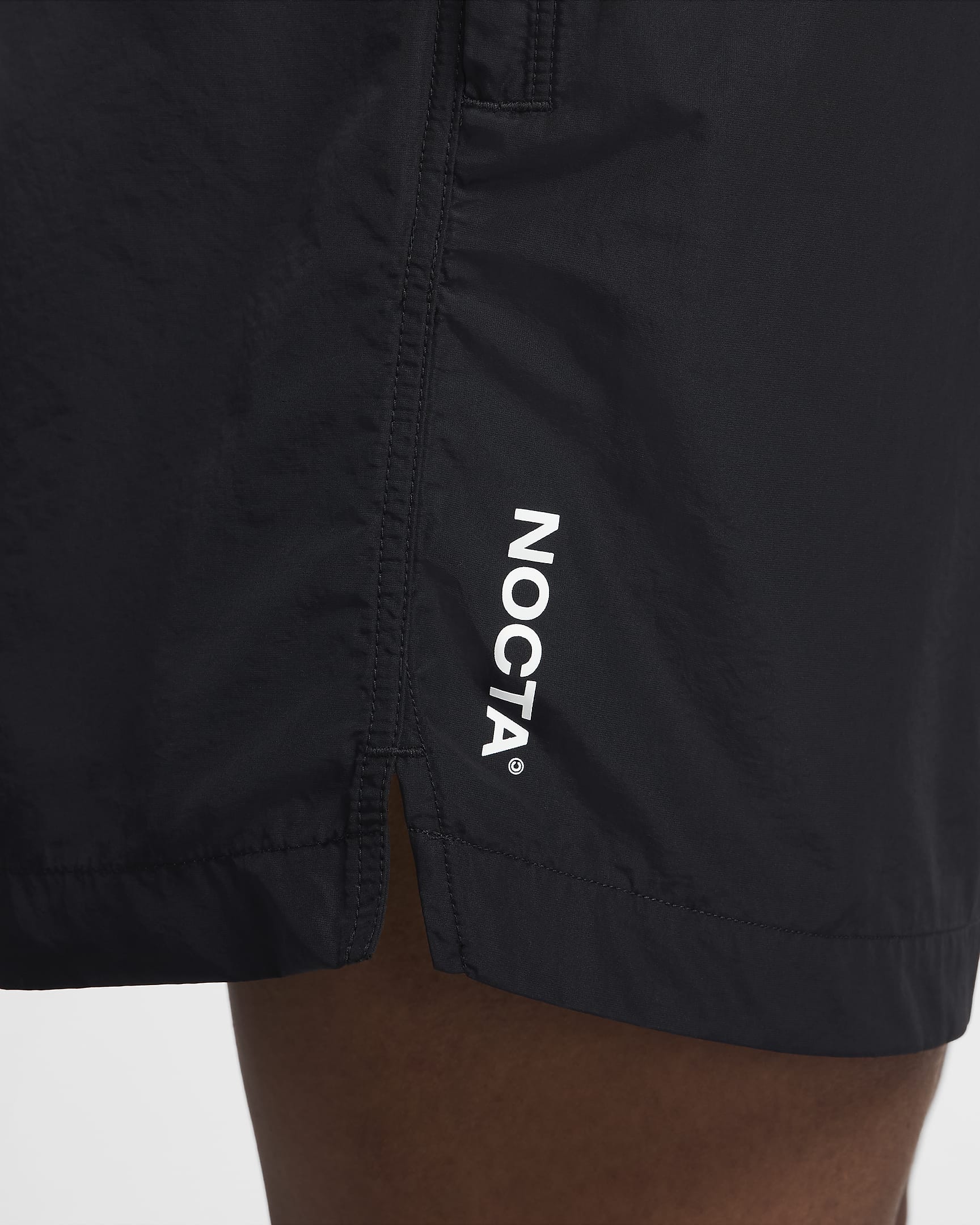 Shorts Cardinal in nylon NOCTA - Nero/Nero/Bianco