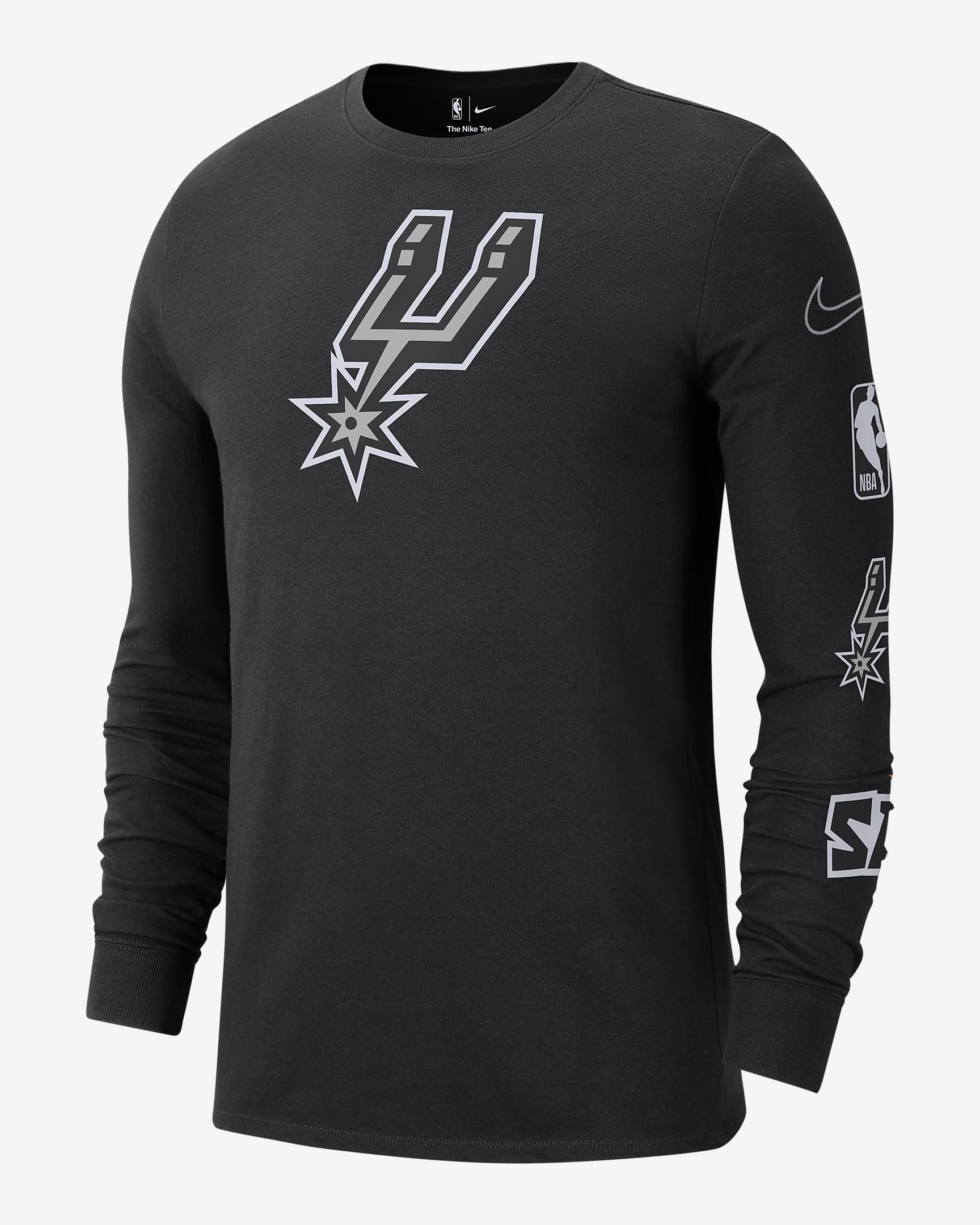 Playera de manga larga Nike NBA para hombre San Antonio Spurs City ...