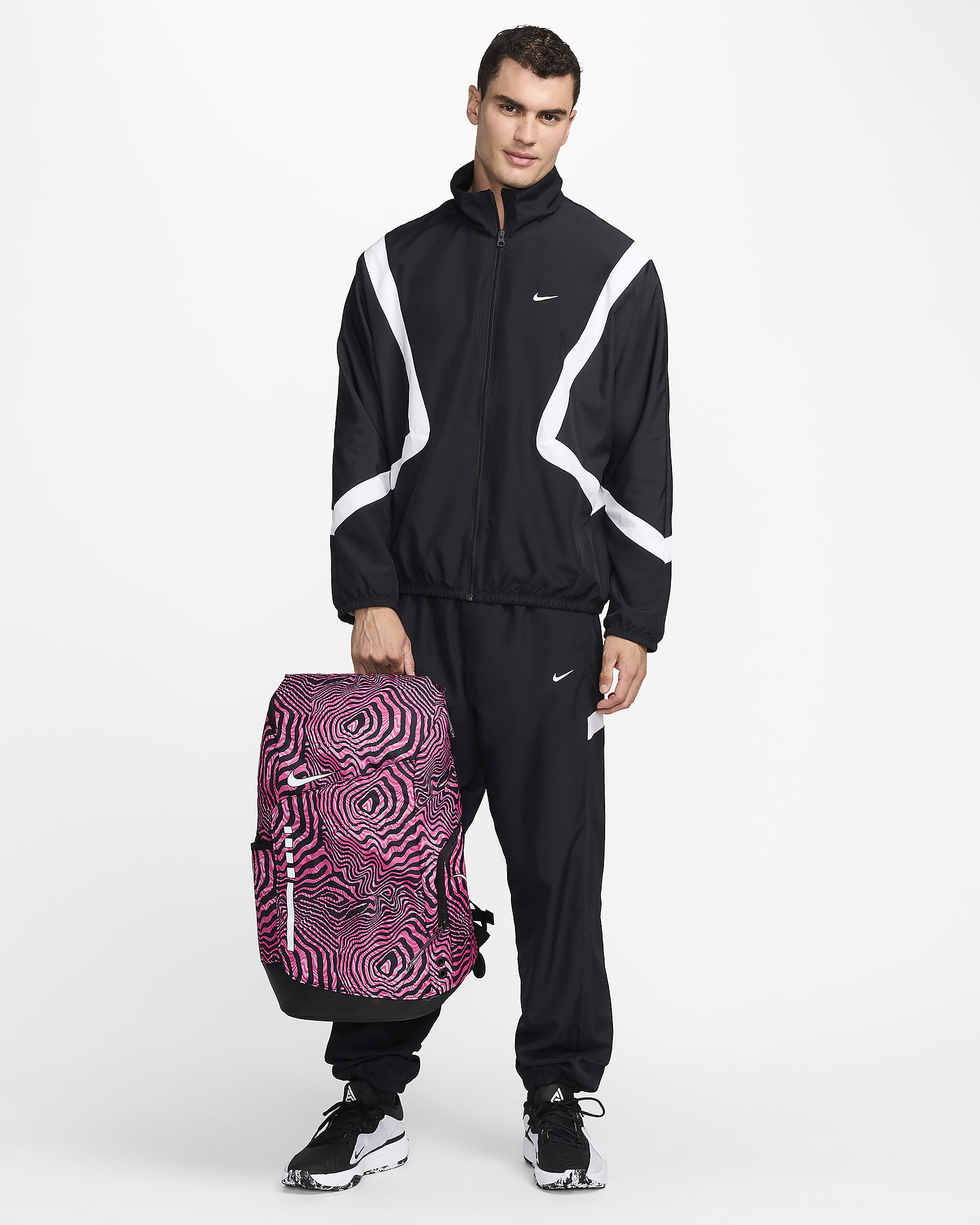 Nike Hoops Elite Backpack (32L) - Black/Pinksicle/White