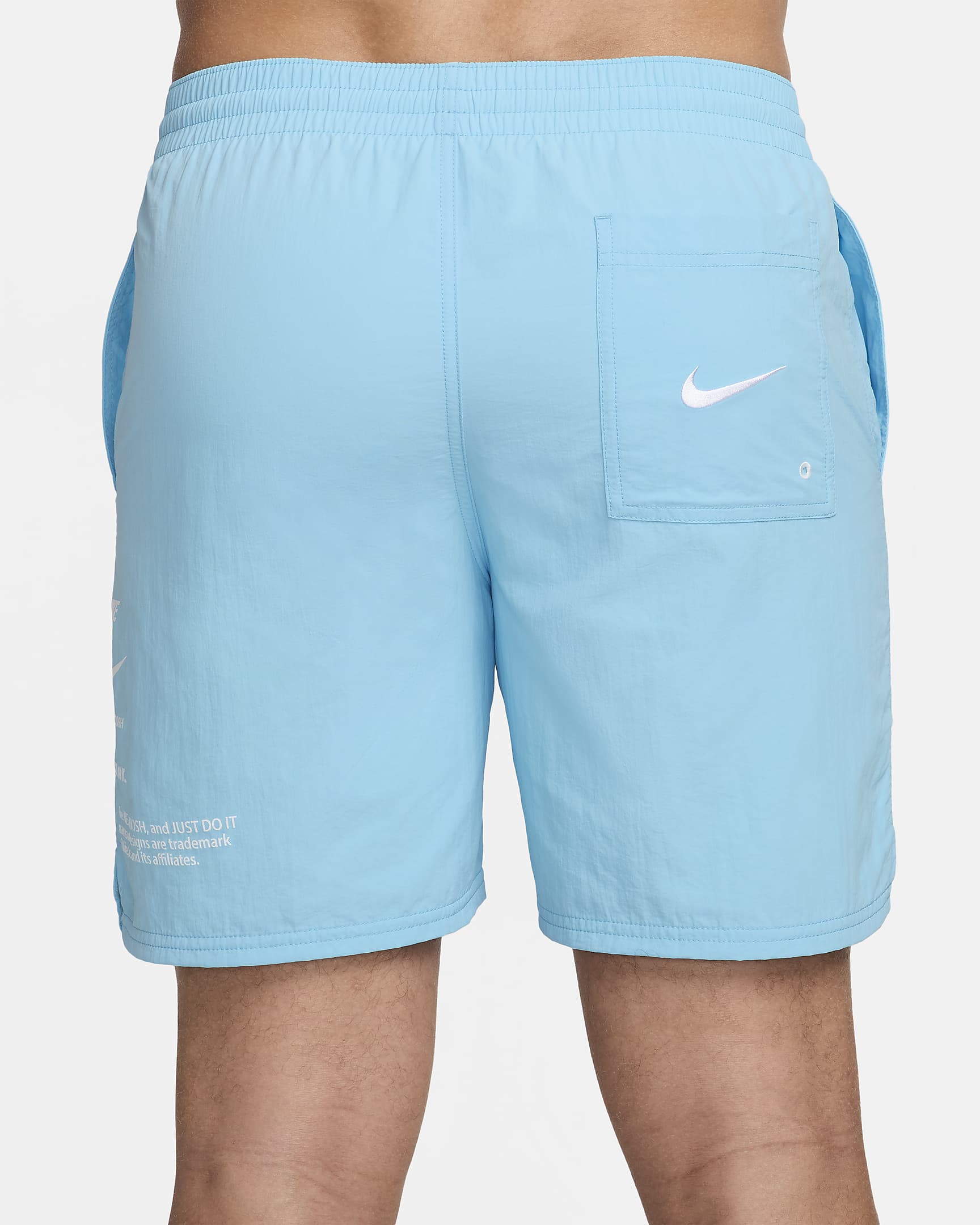 Nike Swim Men's 7" Volley Shorts - Aquarius Blue