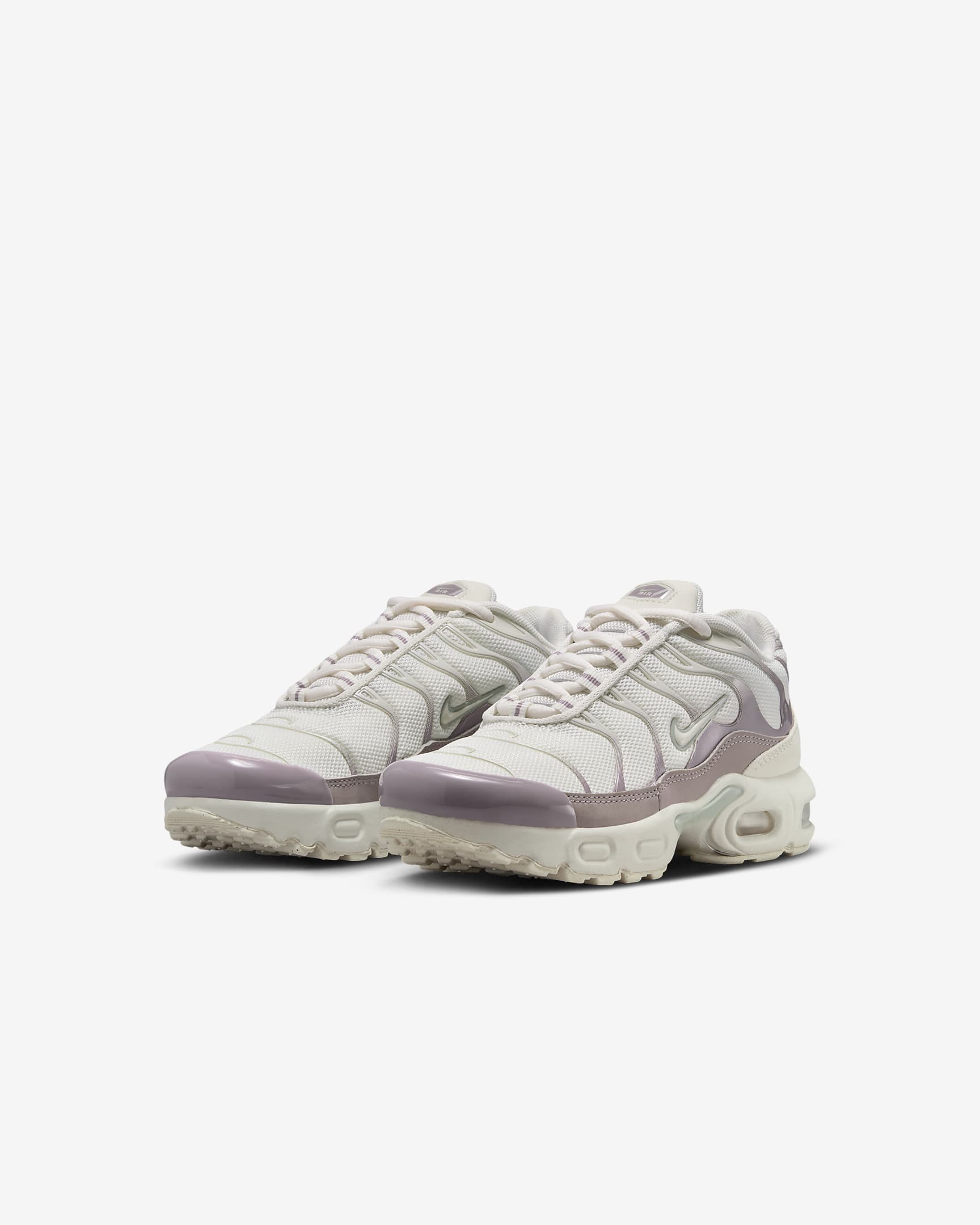 Nike Air Max Plus Little Kids' Shoes - Sail/Light Silver/Light Violet Ore/Phantom