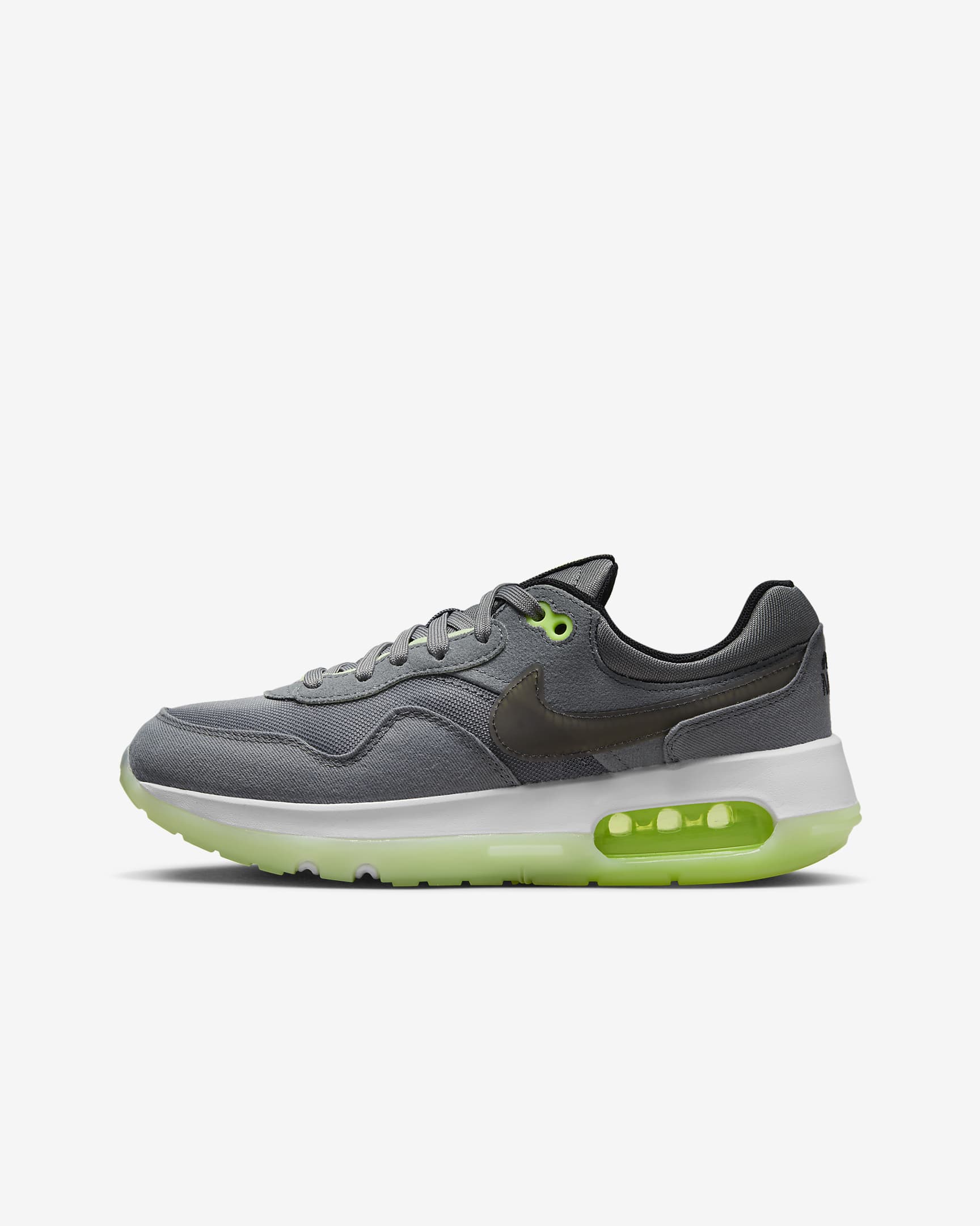 Nike Air Max Motif Big Kids' Shoe - Smoke Grey/Barely Volt/Volt/Black