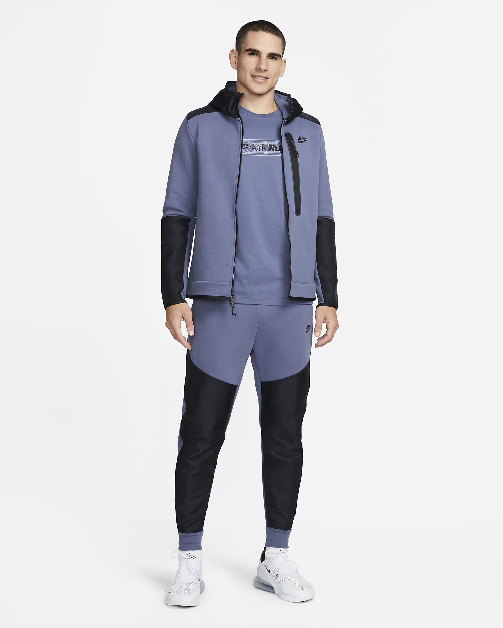 Nike Sportswear Tech Fleece Men's Full-Zip Top. Nike RO