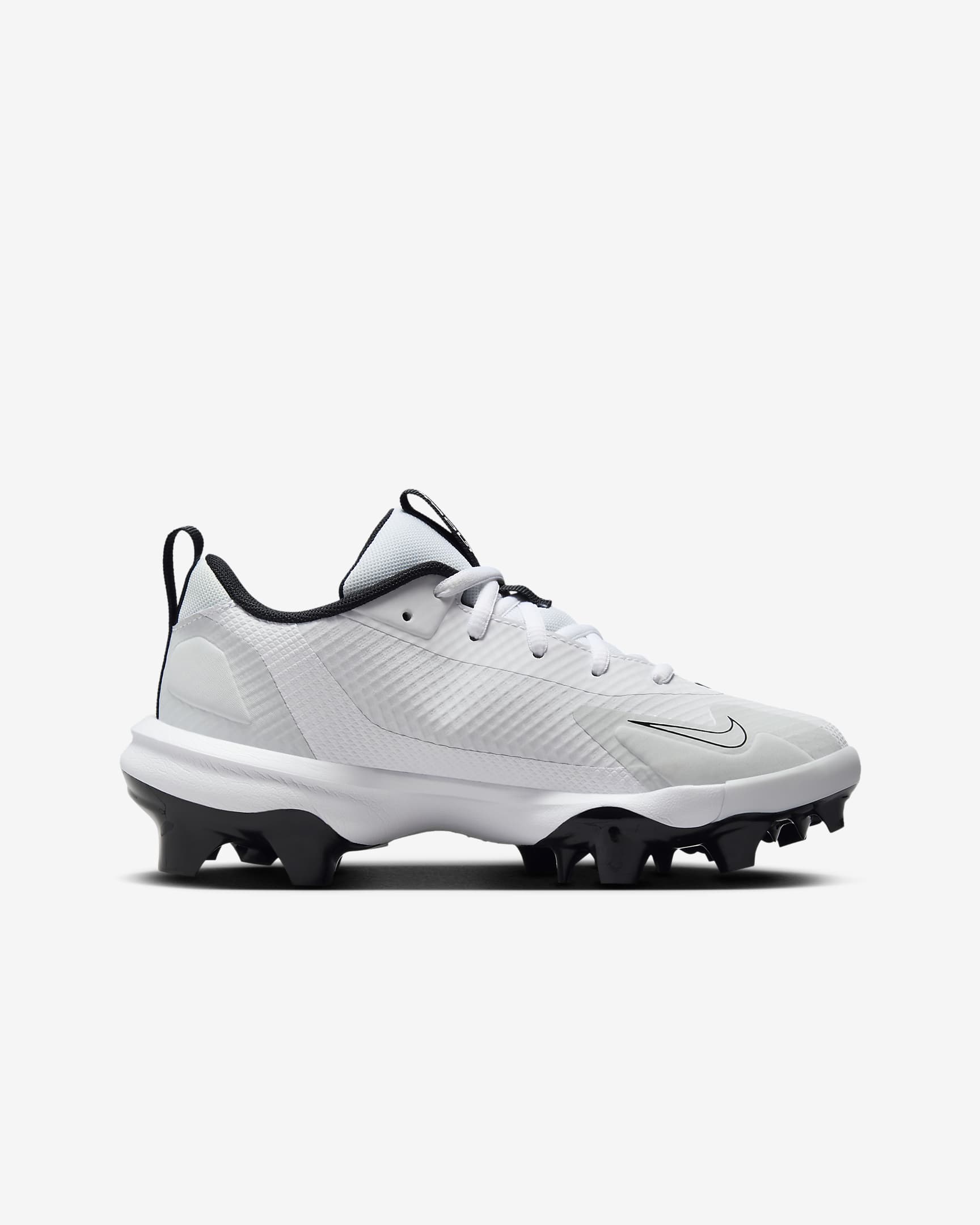 Nike Force Trout 9 Pro MCS Big Kids' Baseball Cleats - White/Pure Platinum/Black