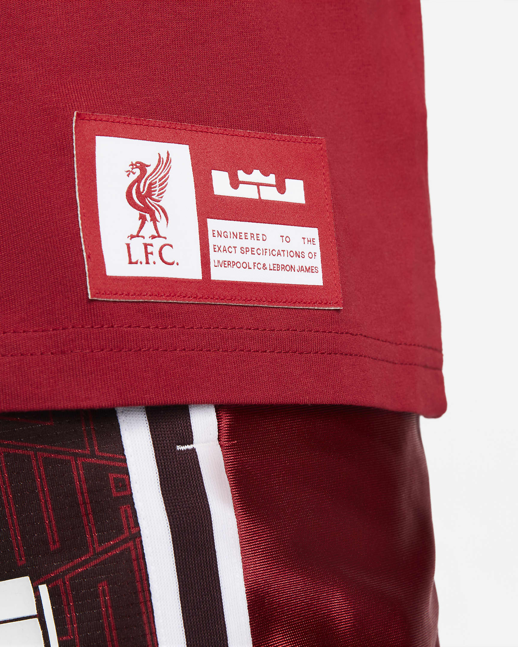 LeBron x Liverpool F.C. Men's Nike Long-Sleeve Max90 T-Shirt. Nike ID