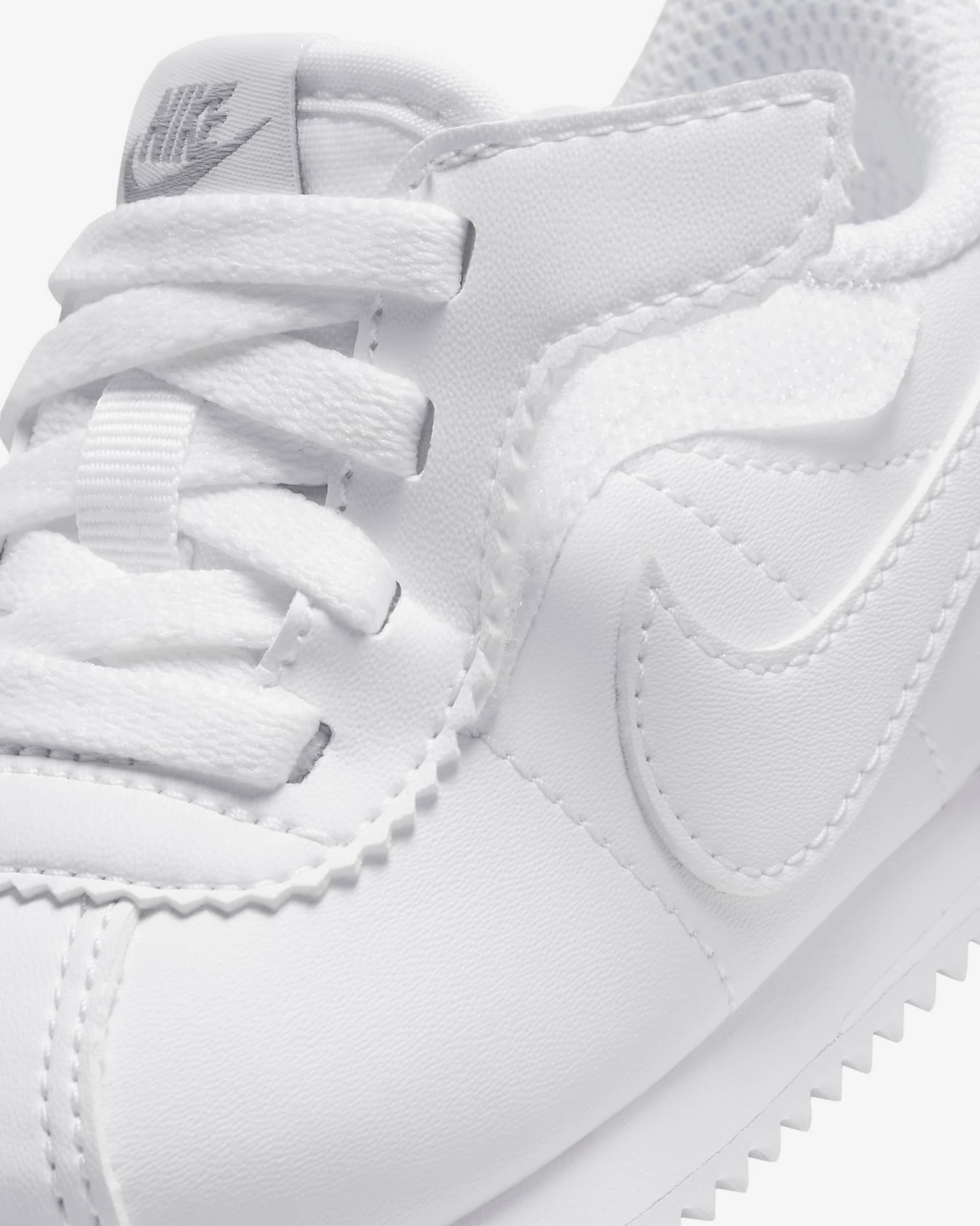 Nike Cortez EasyOn Baby/Toddler Shoes - White/Wolf Grey/White