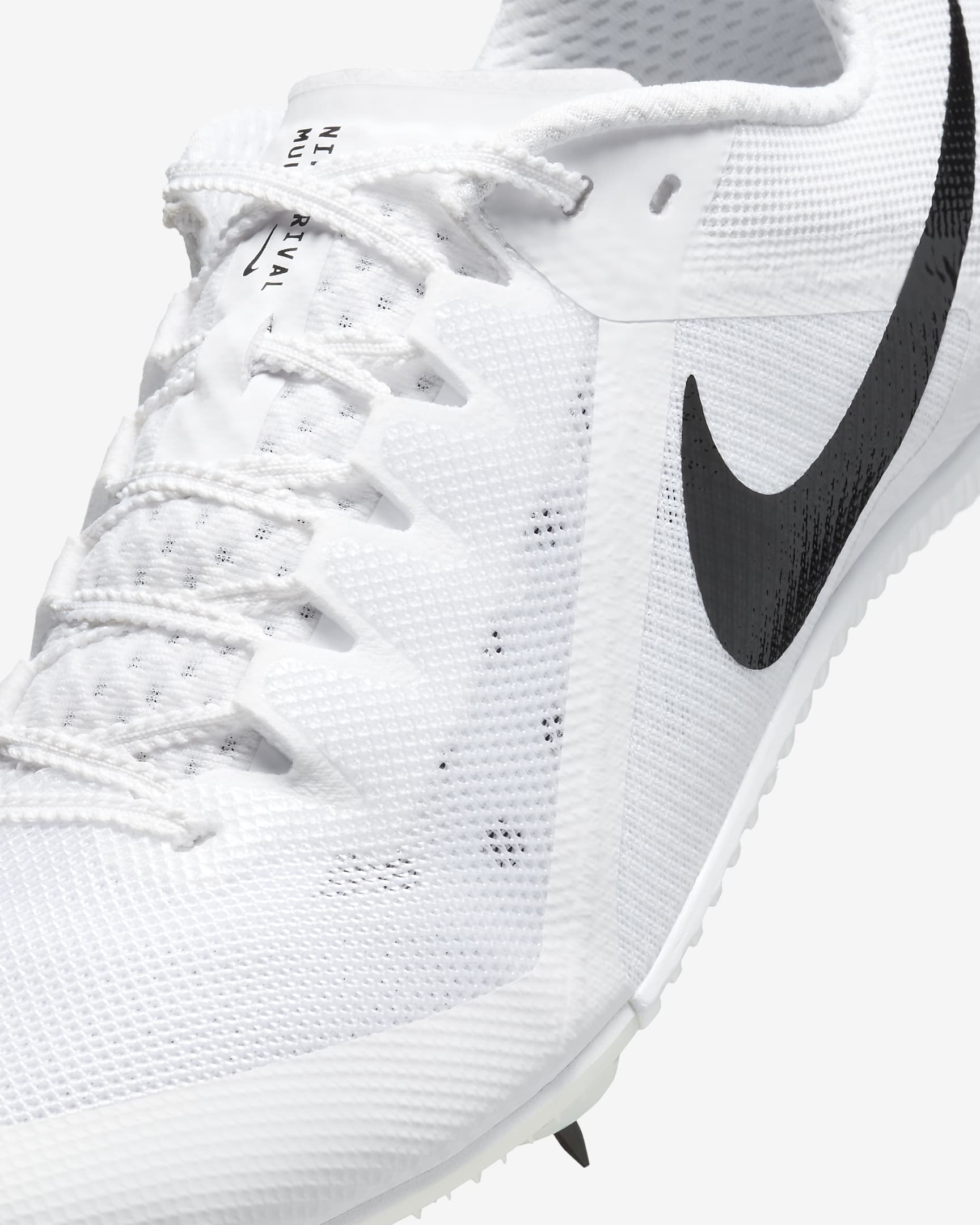 Nike Zoom Rival Track & Field Multi-Event Spikes - White/Metallic Silver/Black