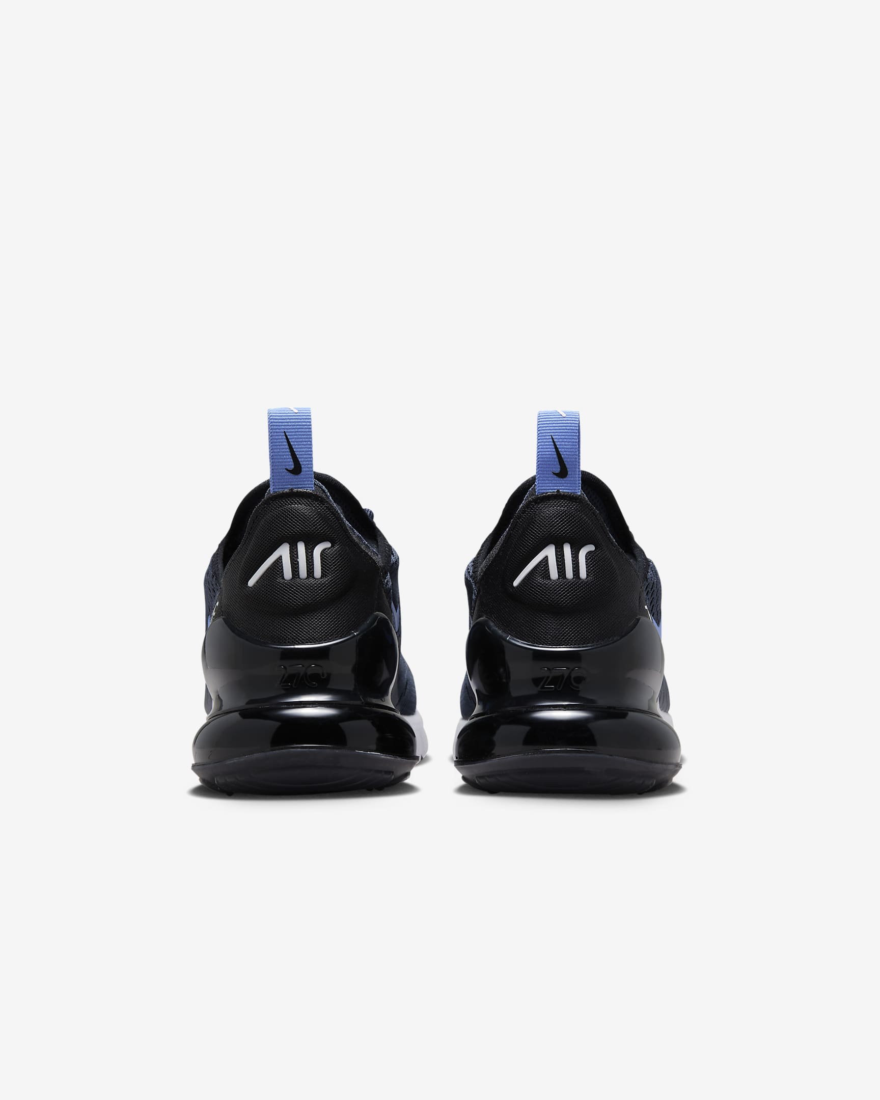 Nike Air Max 270 Older Kids' Shoes - Thunder Blue/Black/White/Royal Pulse