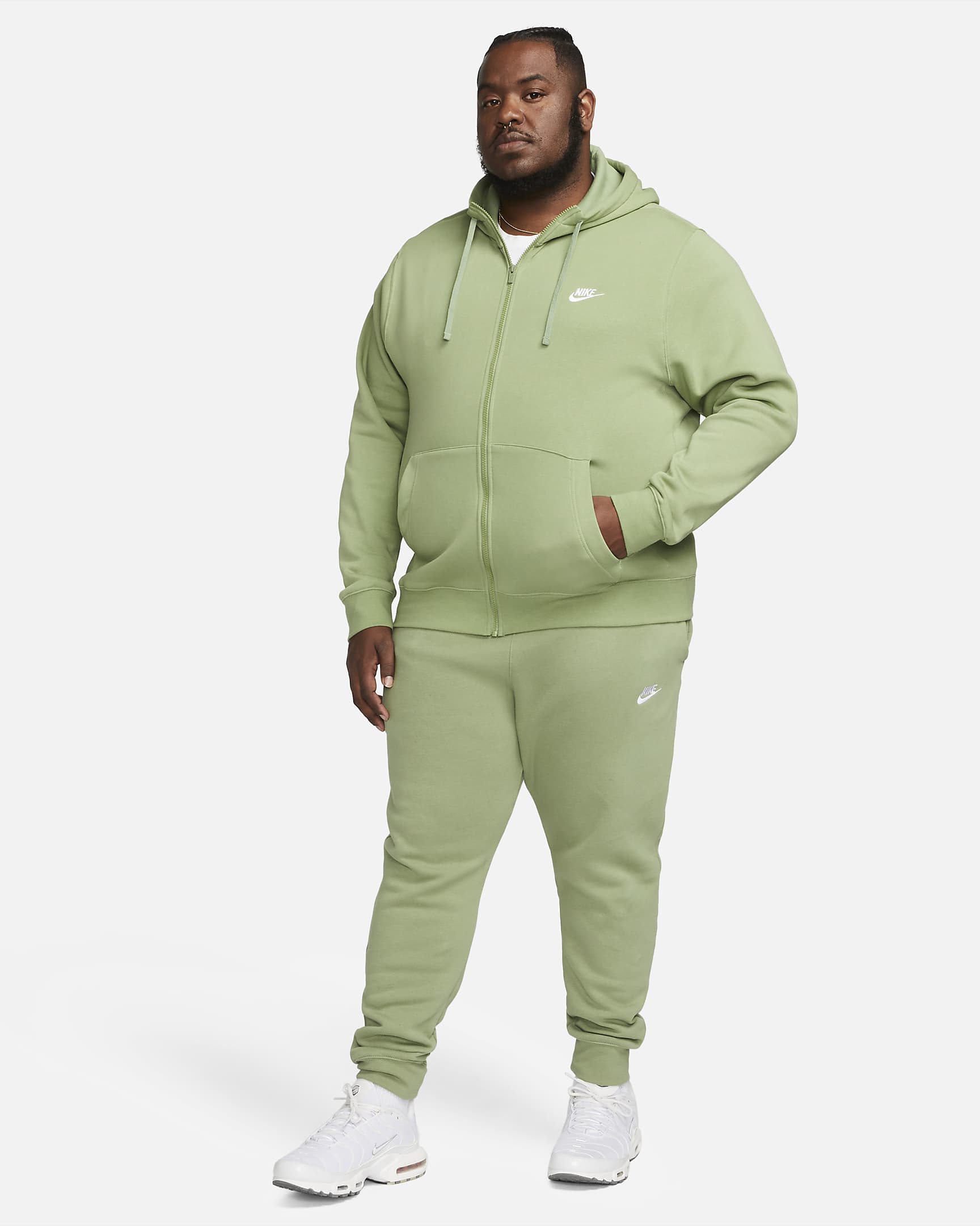 Nike Sportswear Club Fleece Men's Full-Zip Hoodie. Nike.com