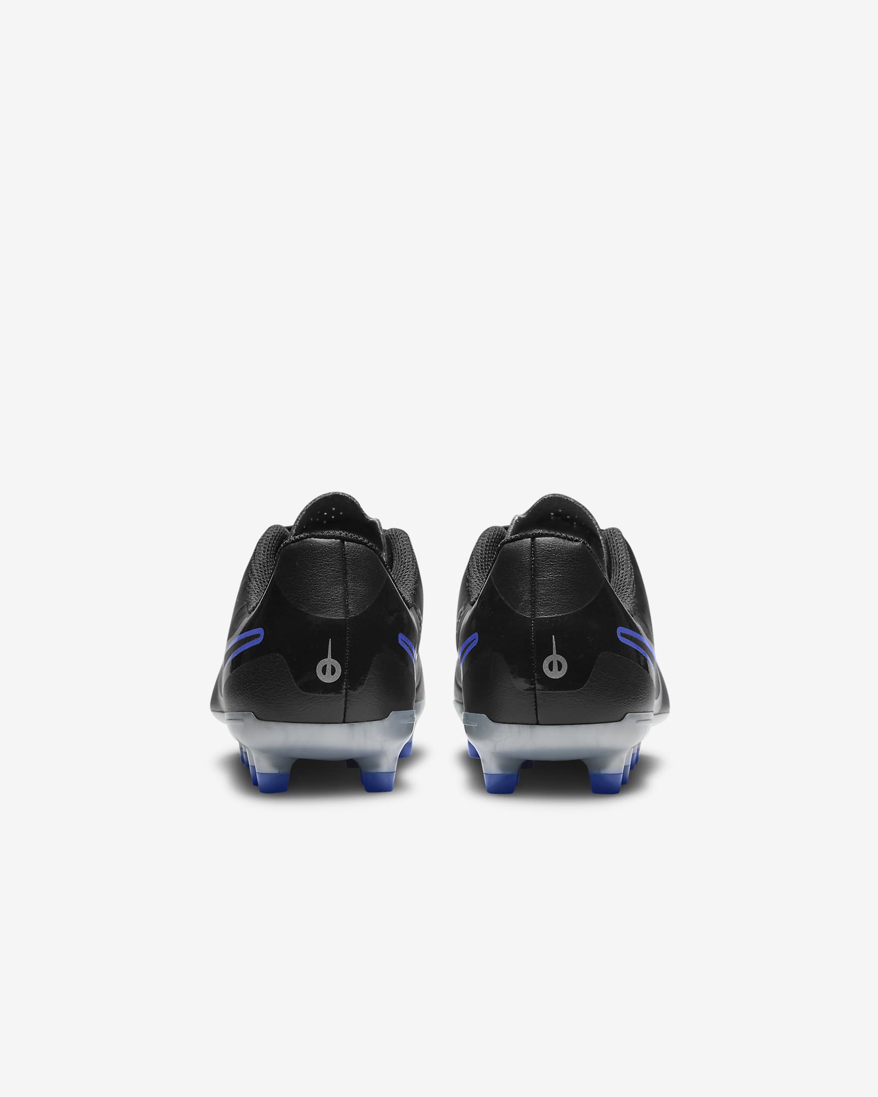 Nike Jr. Tiempo Legend 10 Club Younger/Older Kids' Multi-Ground Low-Top Football Boot - Black/Hyper Royal/Chrome