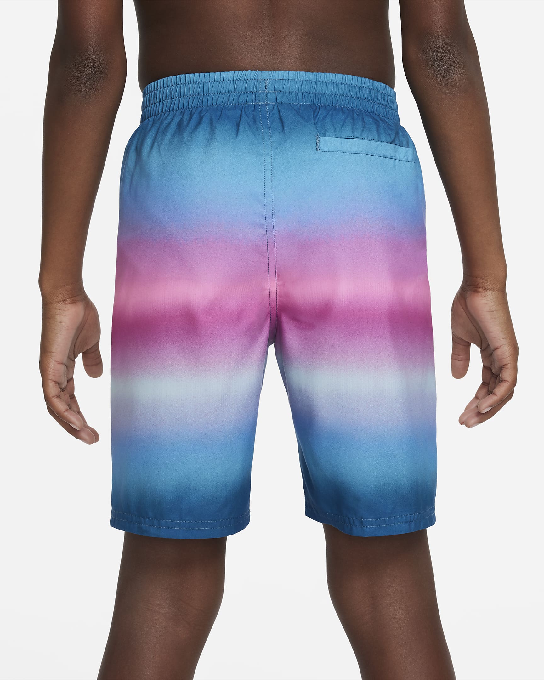 Nike Big Kids' (Boys') 7" Swim Volley Shorts - Blue Lightning