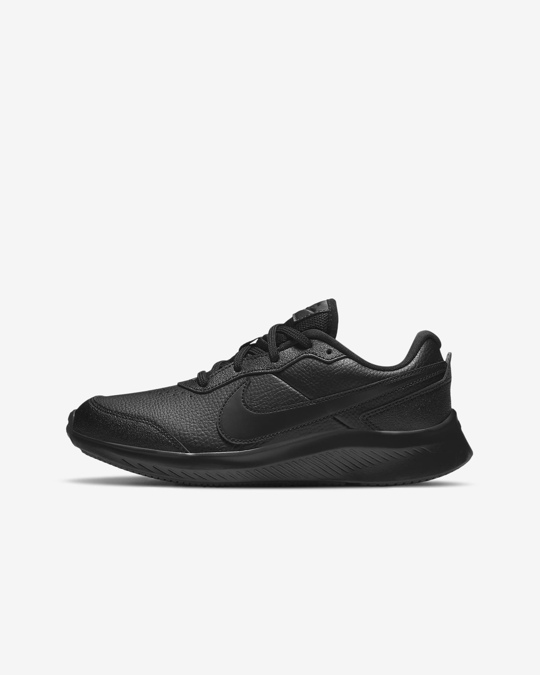 Calzado de running para carretera para niños grandes Nike Varsity - Negro/Negro/Negro