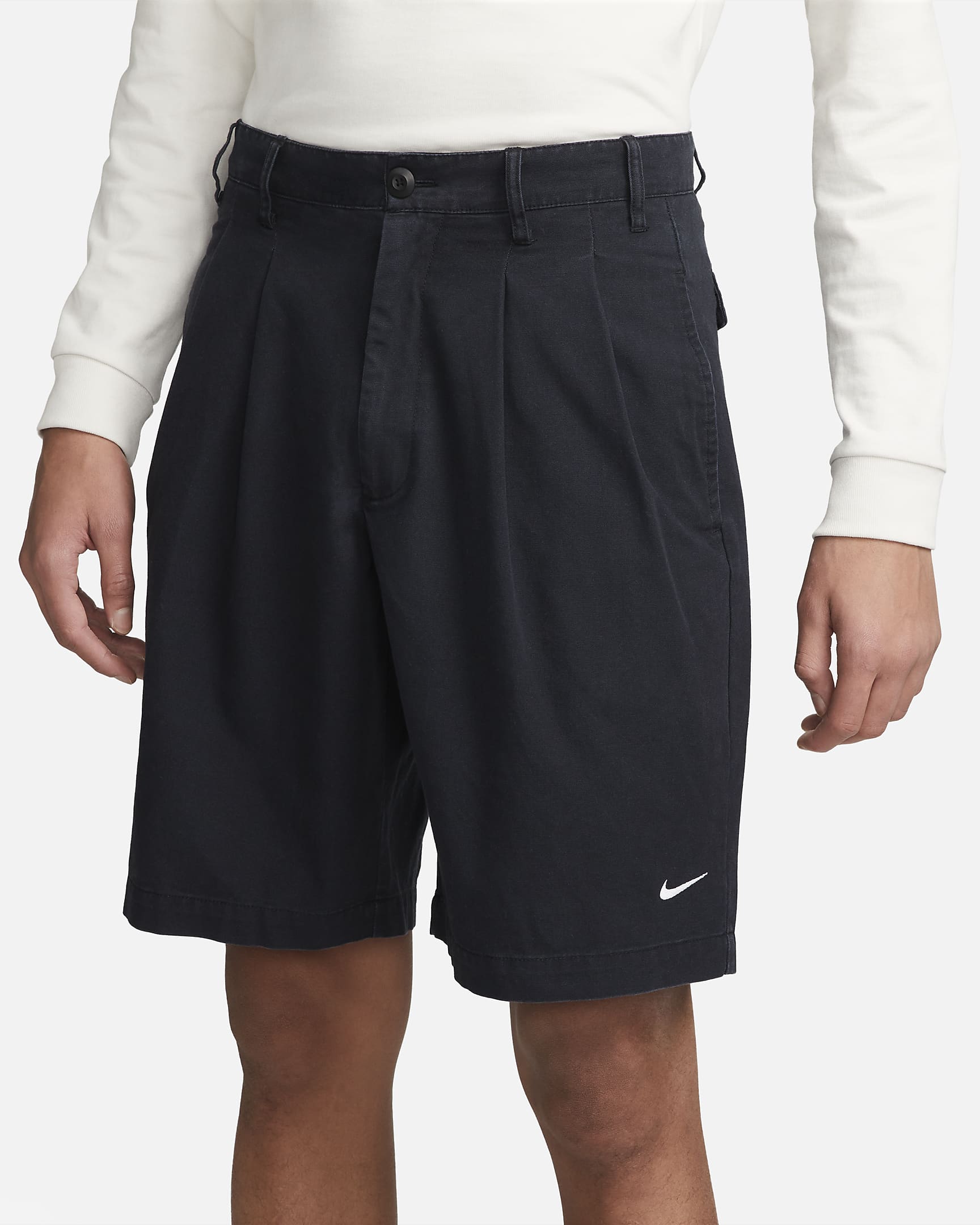 Nike Life Men's Pleated Chino Shorts. Nike UK