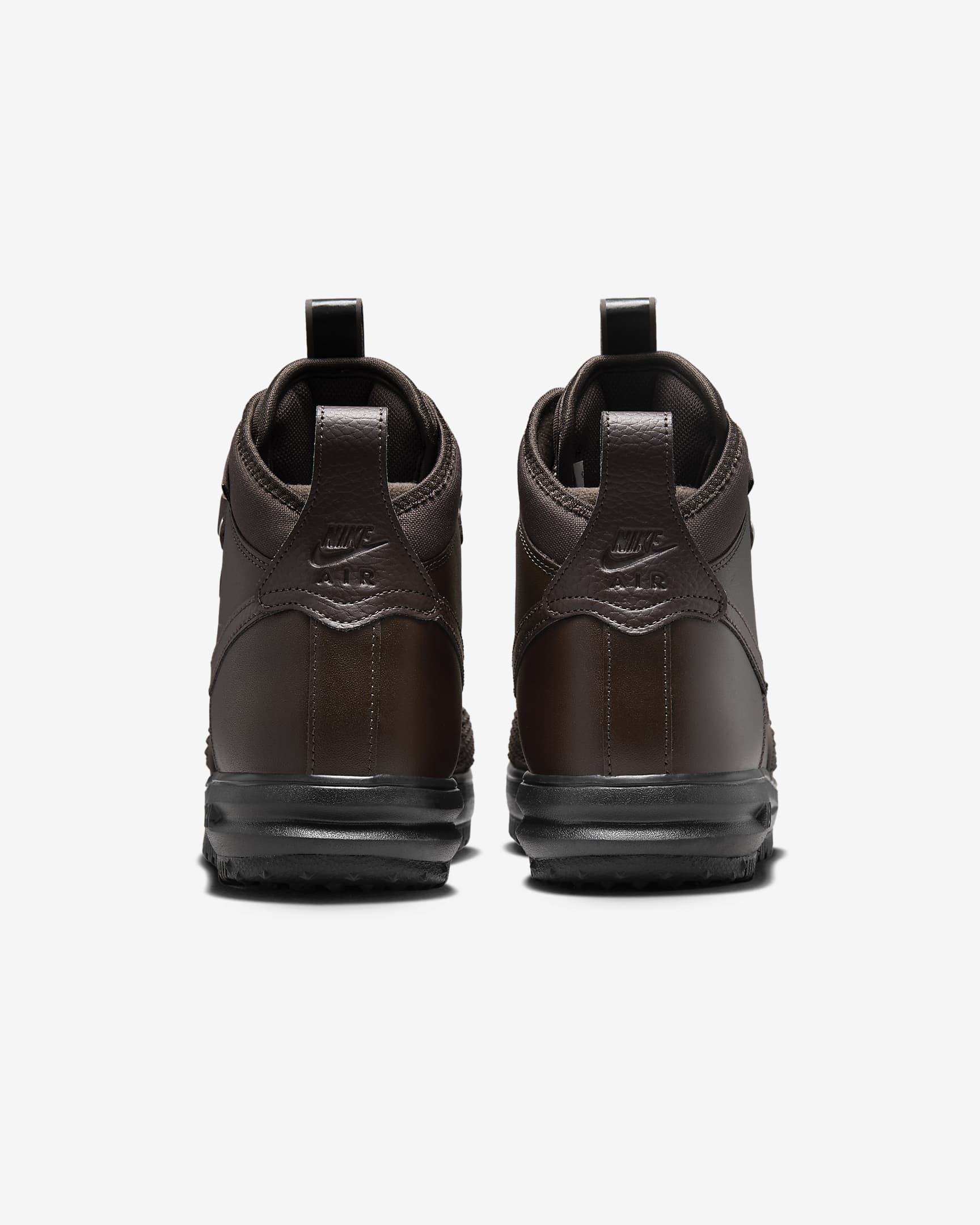 Nike Lunar Force 1 winterfester Duckboot (Herren) - Baroque Brown/Schwarz/Metallic Silver/Baroque Brown