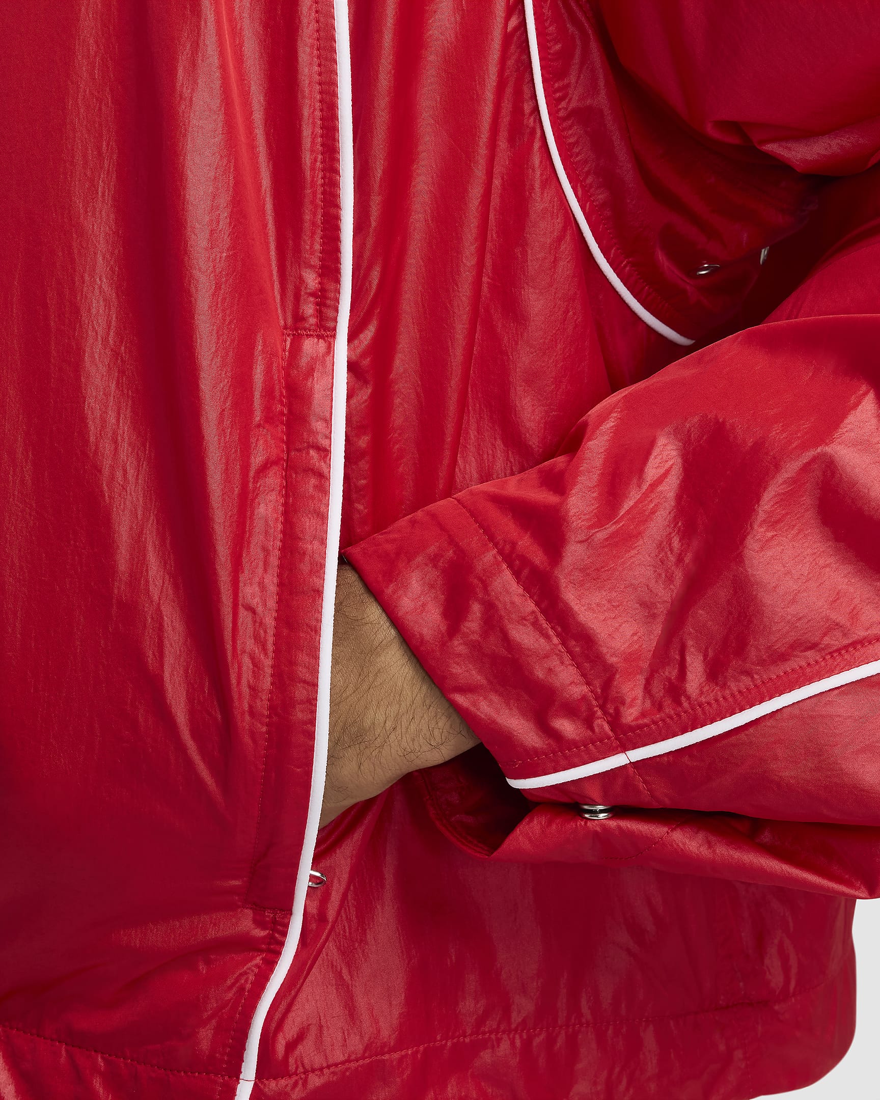 Nike x Jacquemus Track-Jacket - University Red/Weiß