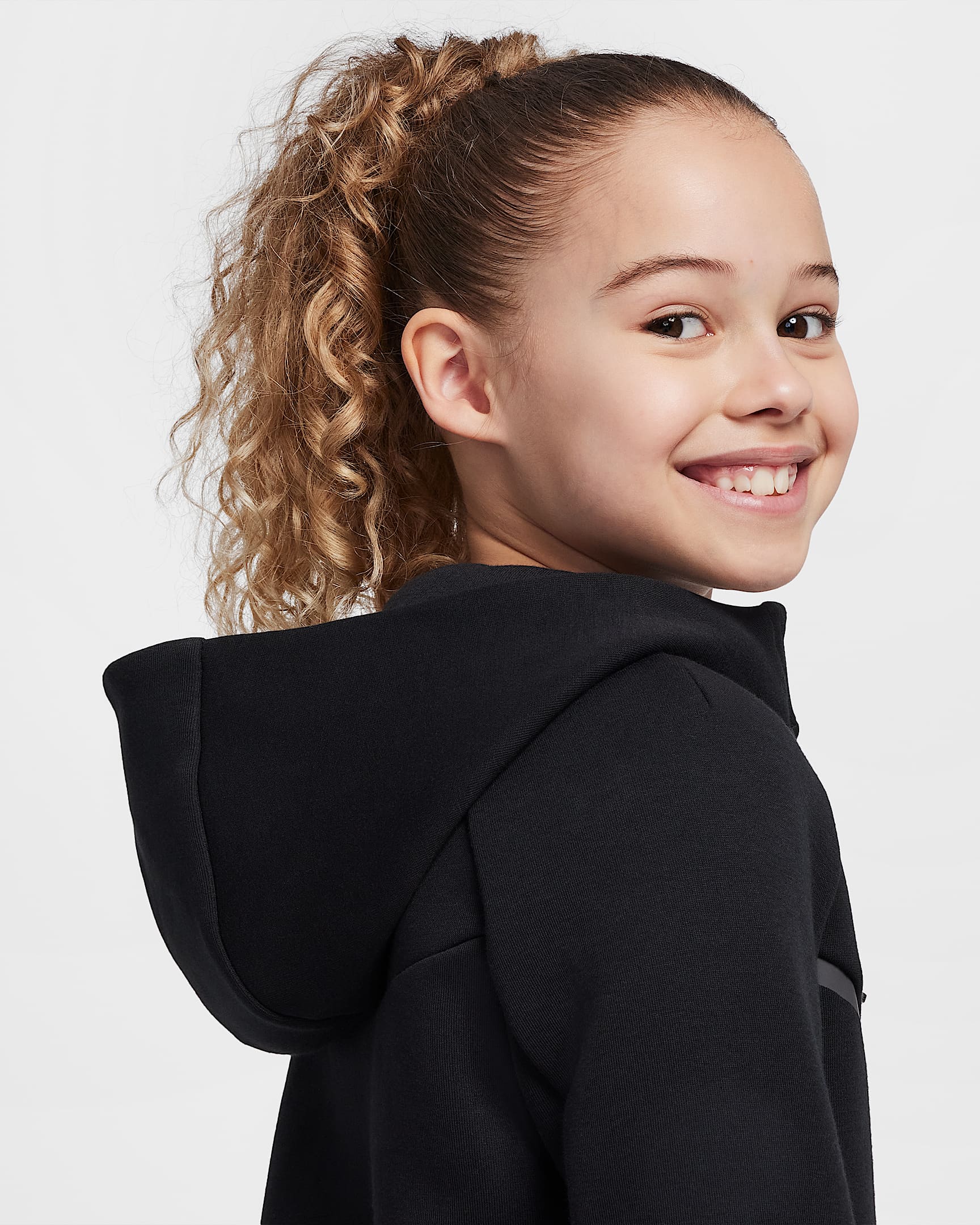 Nike Sportswear Little Kids' Tech Fleece 2-Piece Full-Zip Set - Black