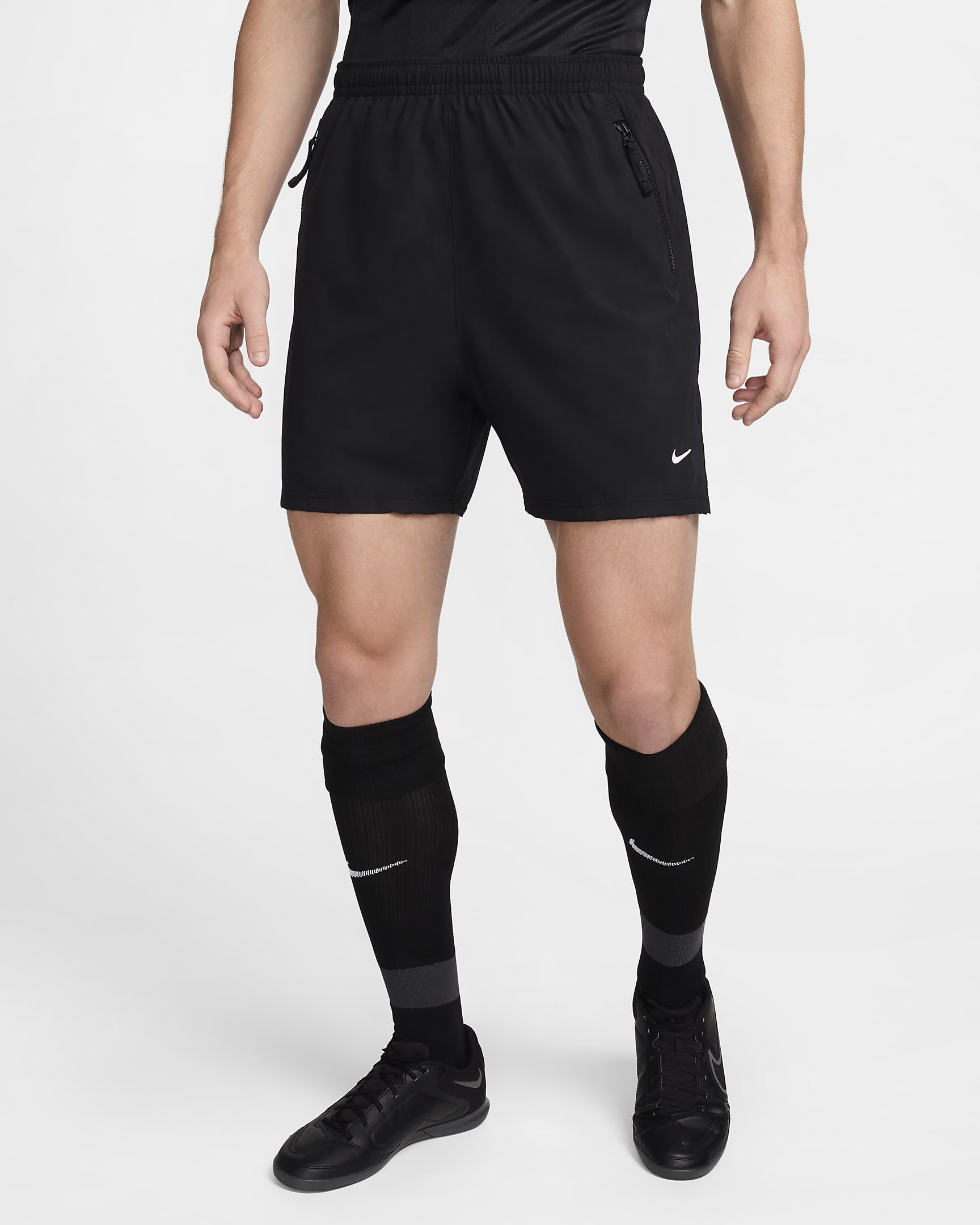 Nike Culture of Football 5" Dri-FIT-foldboldshorts til mænd - sort/hvid