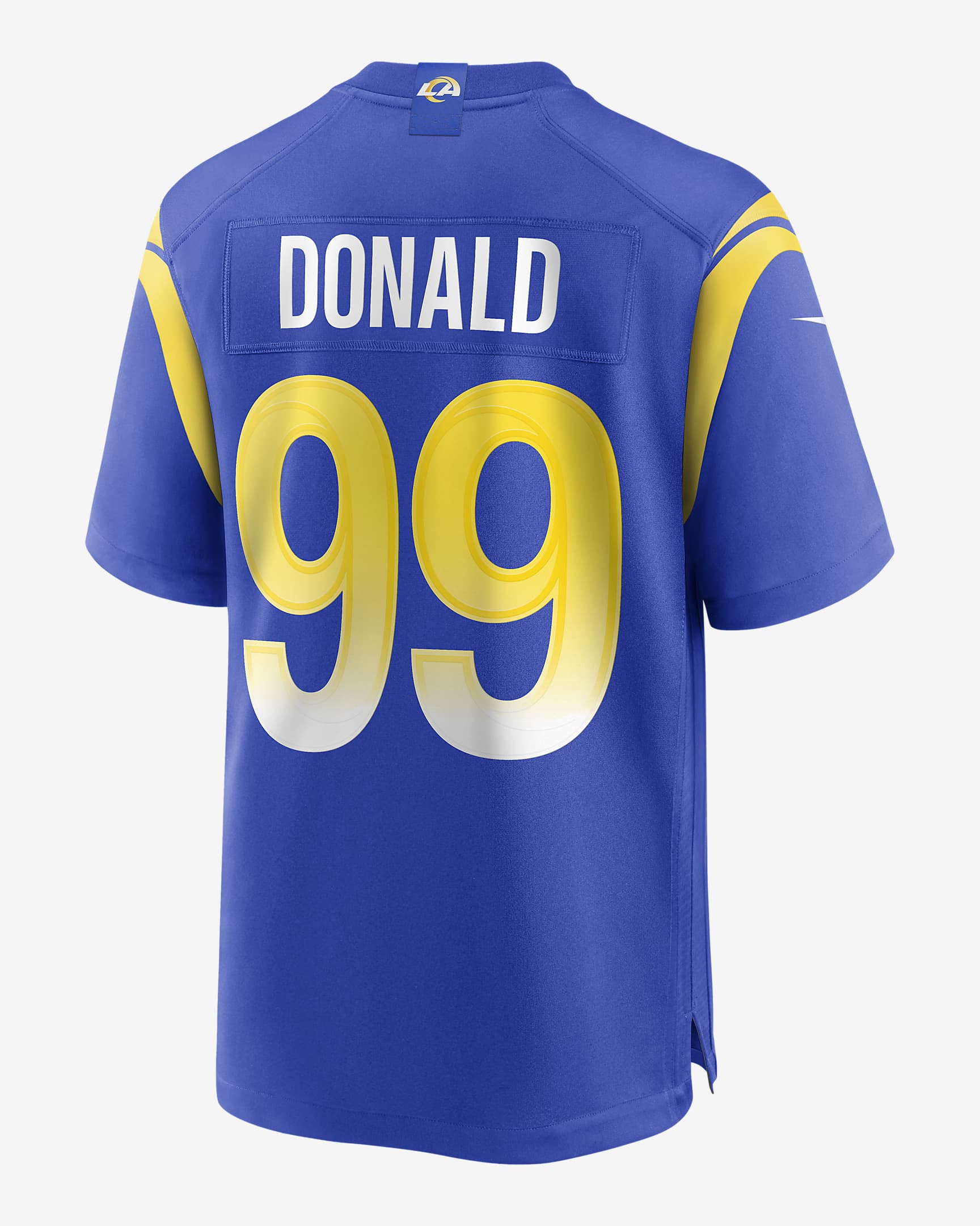 NFL Los Angeles Rams (Aaron Donald) Men's Game Football Jersey - Royal