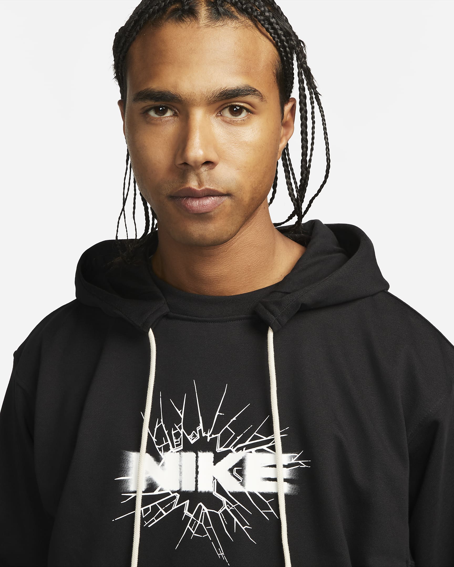 Nike DriFIT Standard Issue Men's Pullover Basketball Hoodie.