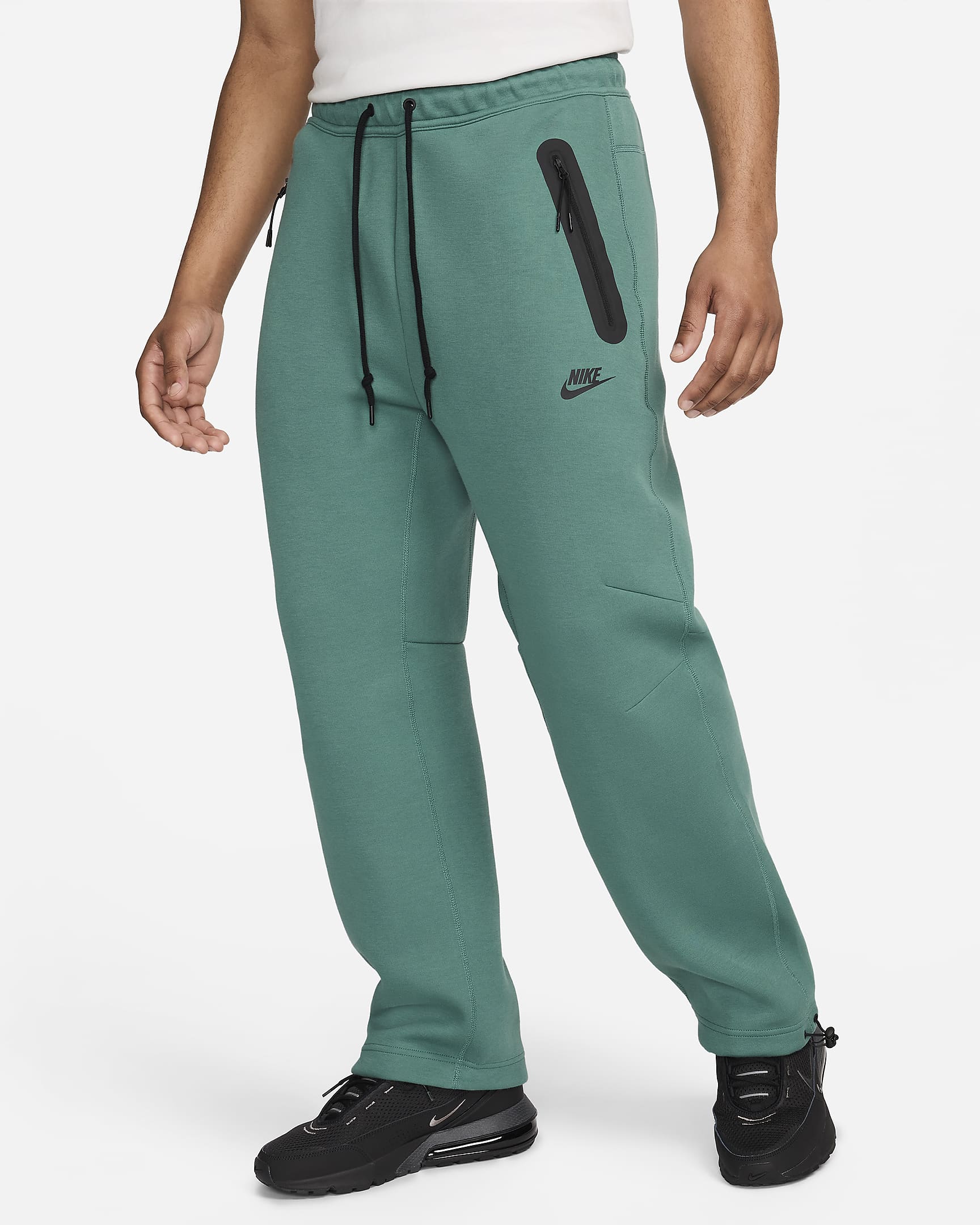 Nike Sportswear Tech Fleece Men's Open-Hem Sweatpants - Bicoastal/Black