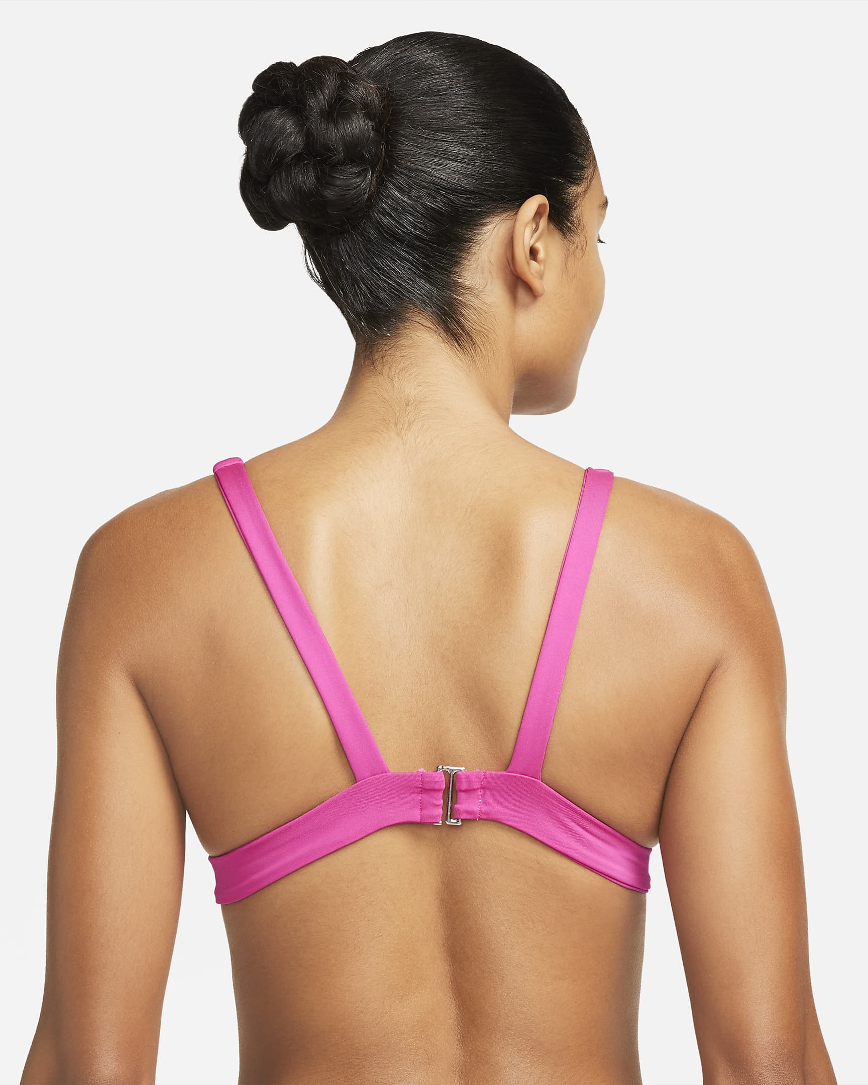 Top de bikini Bralette Nike Essential para mujer - Rosa óptimo