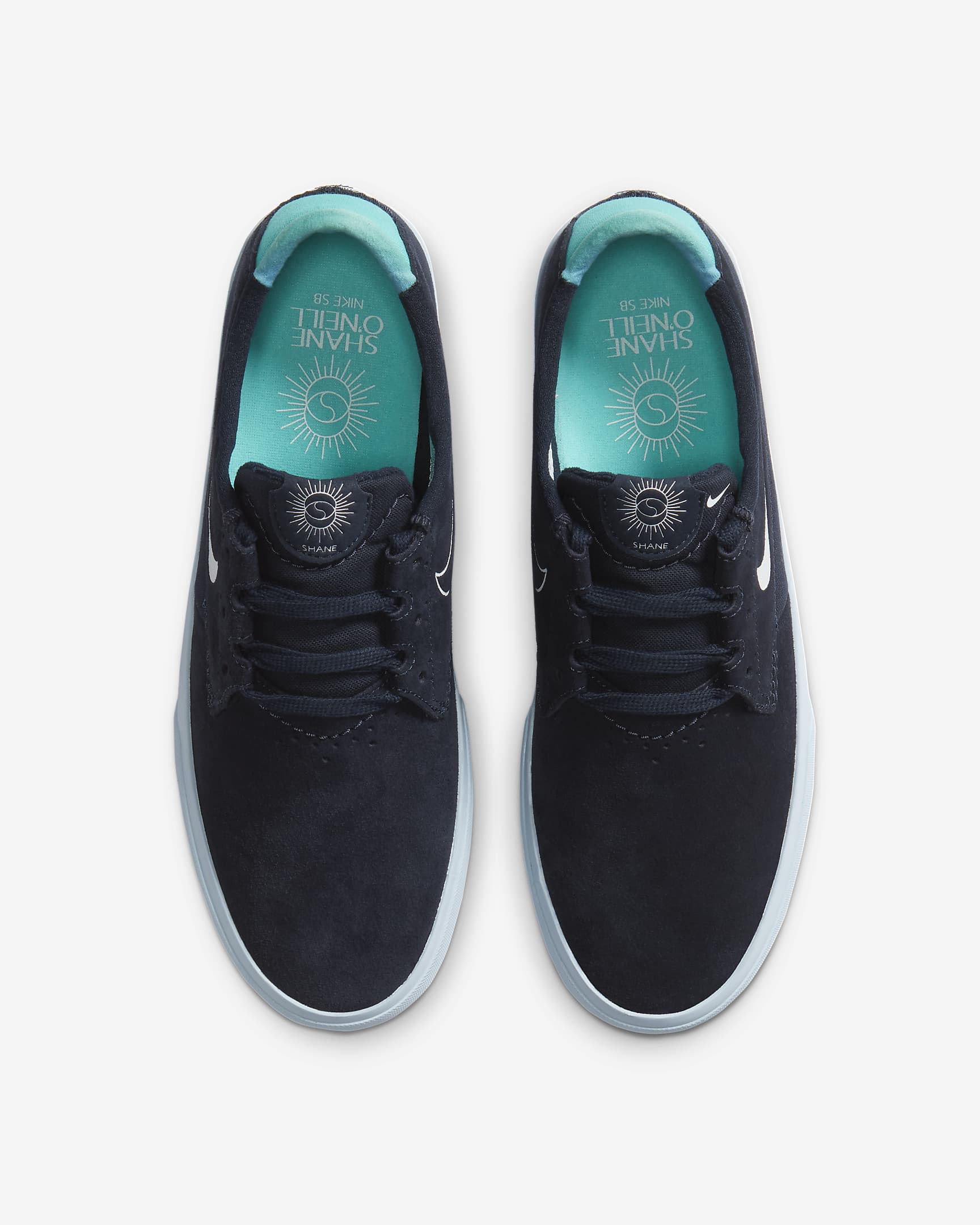 Nike SB Shane T Skate Shoes - Dark Obsidian/Hyper Jade/Hyper Jade/White