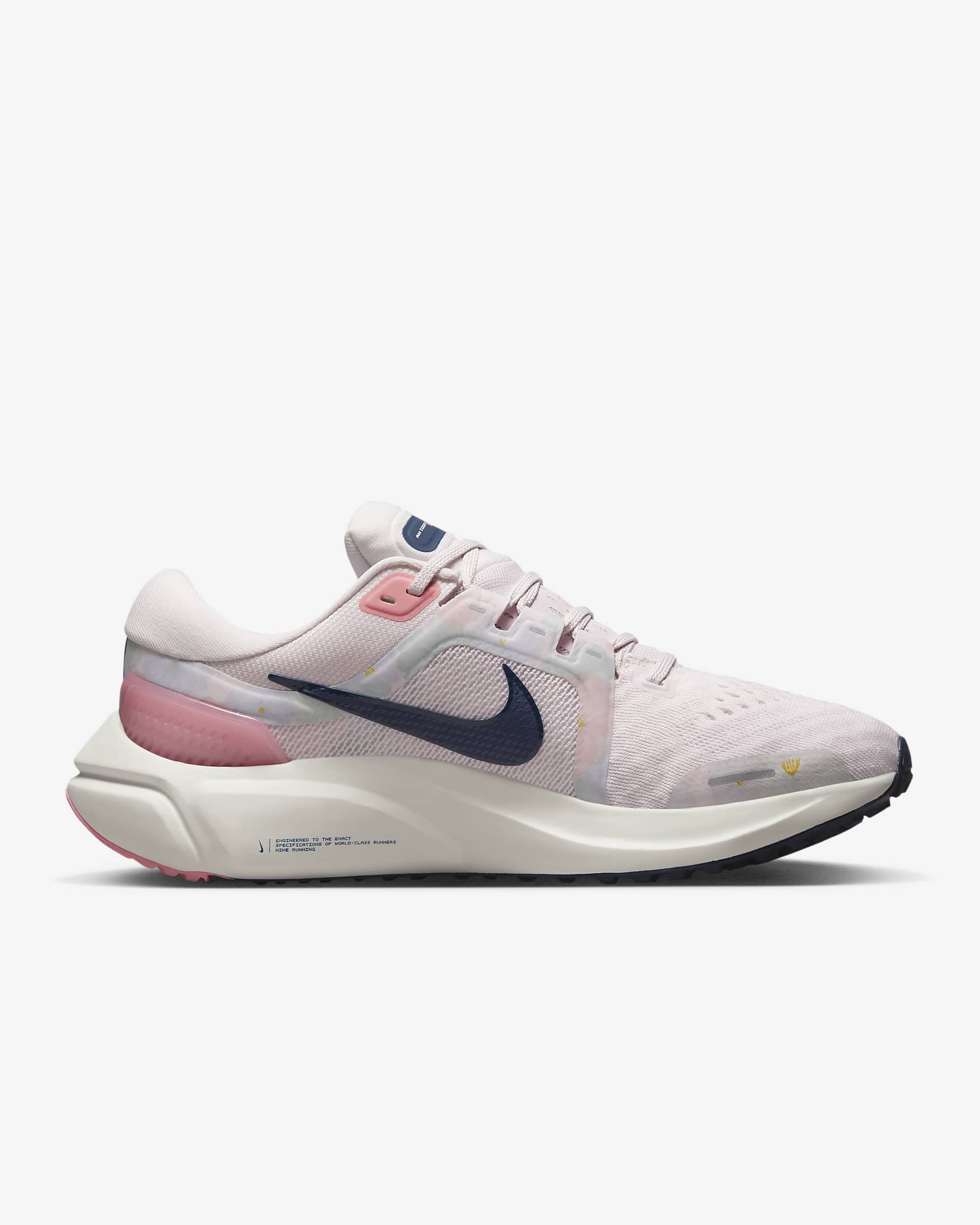 Nike Vomero 16 Premium Women's Road Running Shoes - Pearl Pink/White/Coral Chalk/Midnight Navy